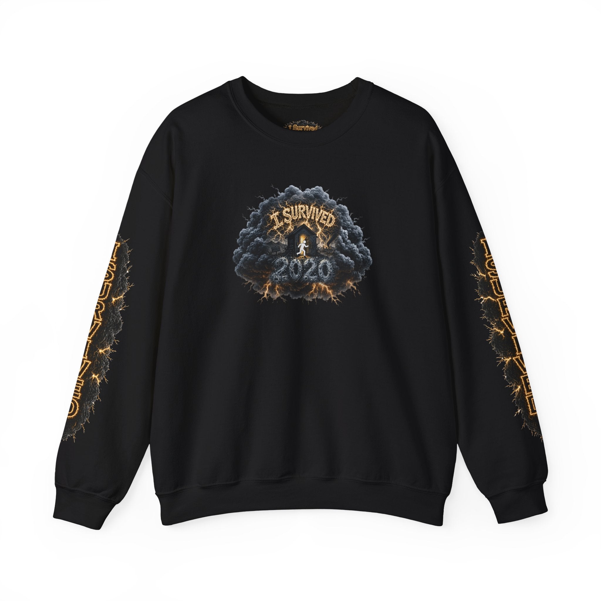 I Survived 2020 — Original PILOT Design: Director's Cut Special Edition Unisex Heavy Blend™ Crewneck Sweatshirt