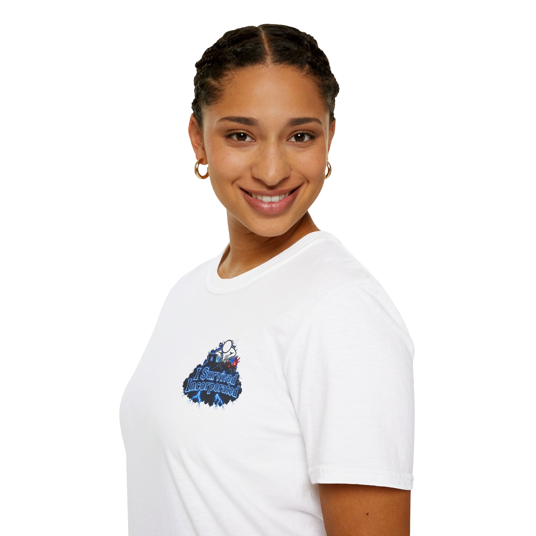 I Survived 2020 — "Please Stand By" Test Pattern Tee Lockdown Edition Summer Exclusive Unisex Softstyle T-Shirt