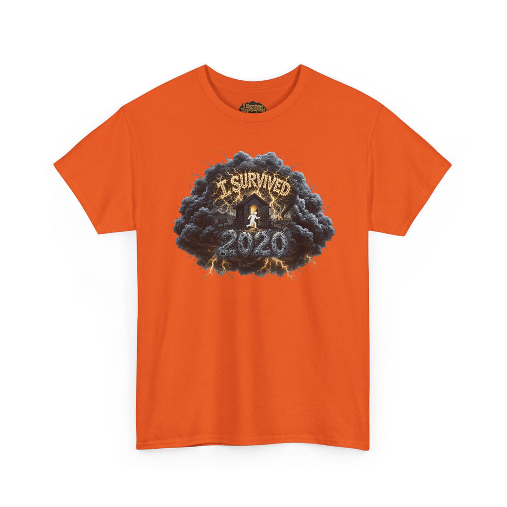I Survived 2020 — Director's Cut Original Design Teaser Tee | Season 1 Premiere Drop Unisex Heavy Cotton Tee