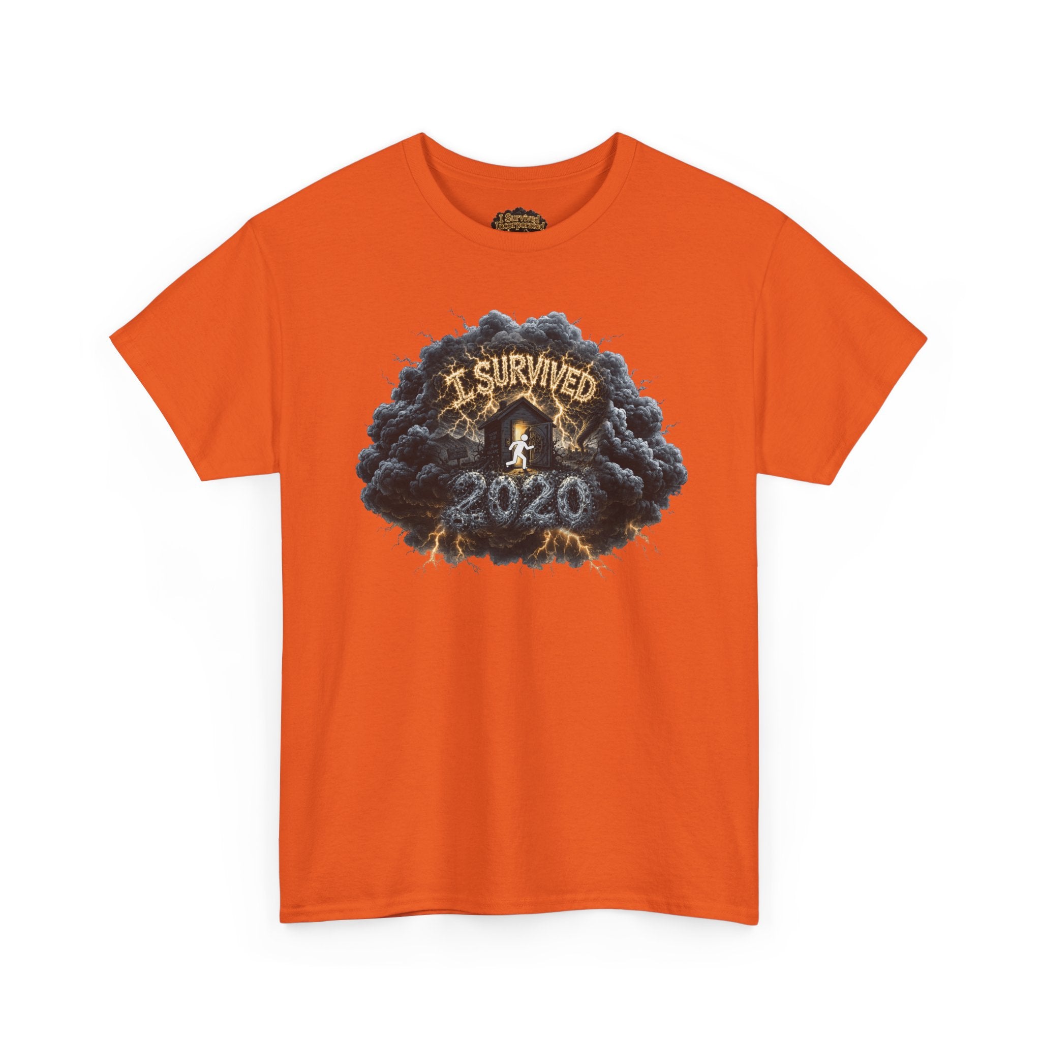I Survived 2020 — Director's Cut Original Design Teaser Tee | Season 1 Premiere Drop Unisex Heavy Cotton Tee