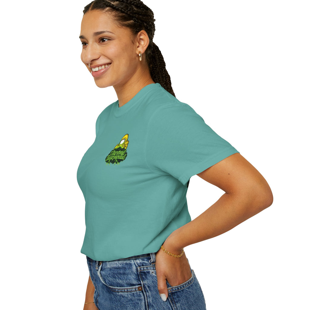 I Survived 2020 — "Please Stand By" Test Pattern Toxic Signal Tee Summer Premiere Unisex Garment-Dyed T-shirt