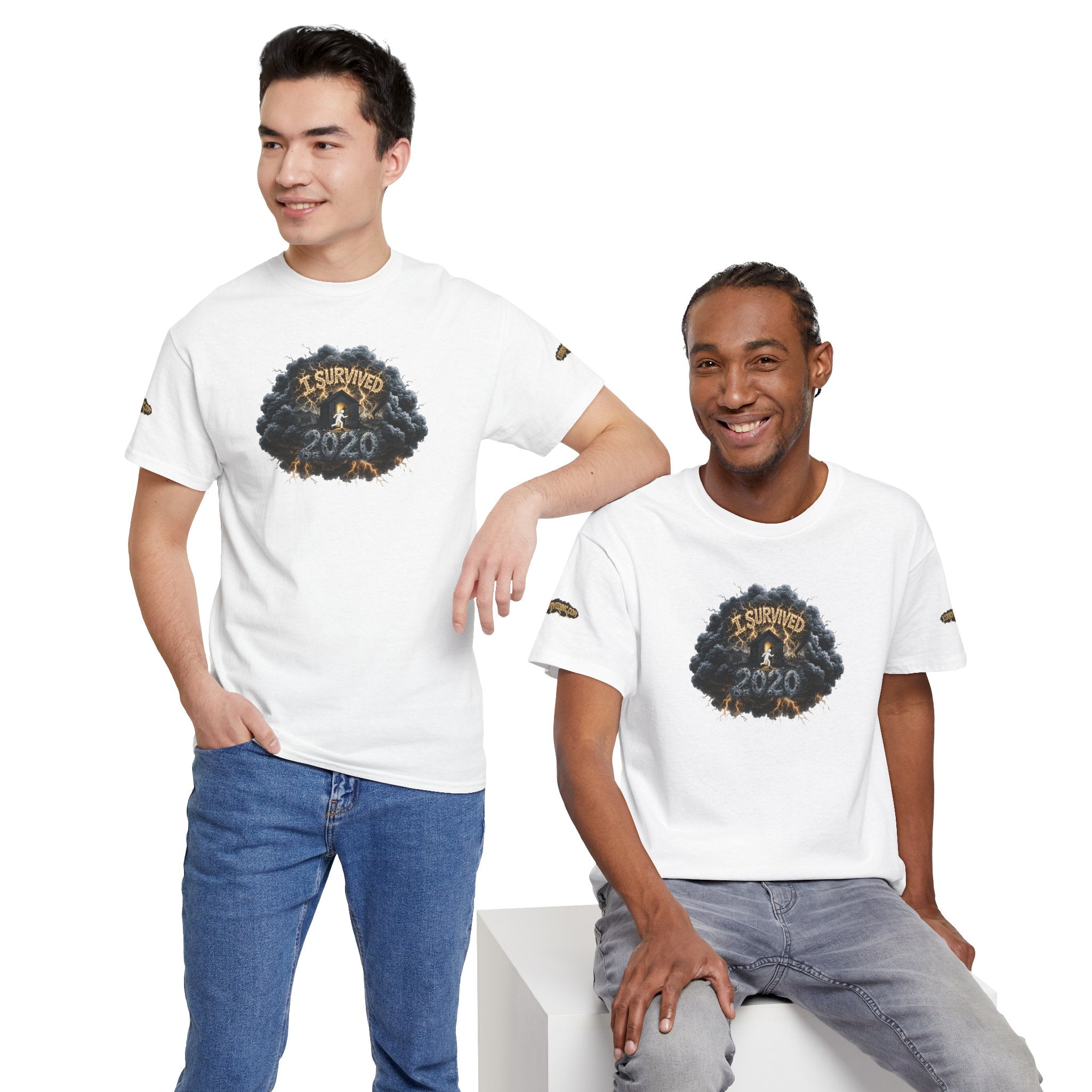 I Survived 2020 — Original PILOT Design: Director's Cut Special Edition Unisex Heavy Cotton Tee