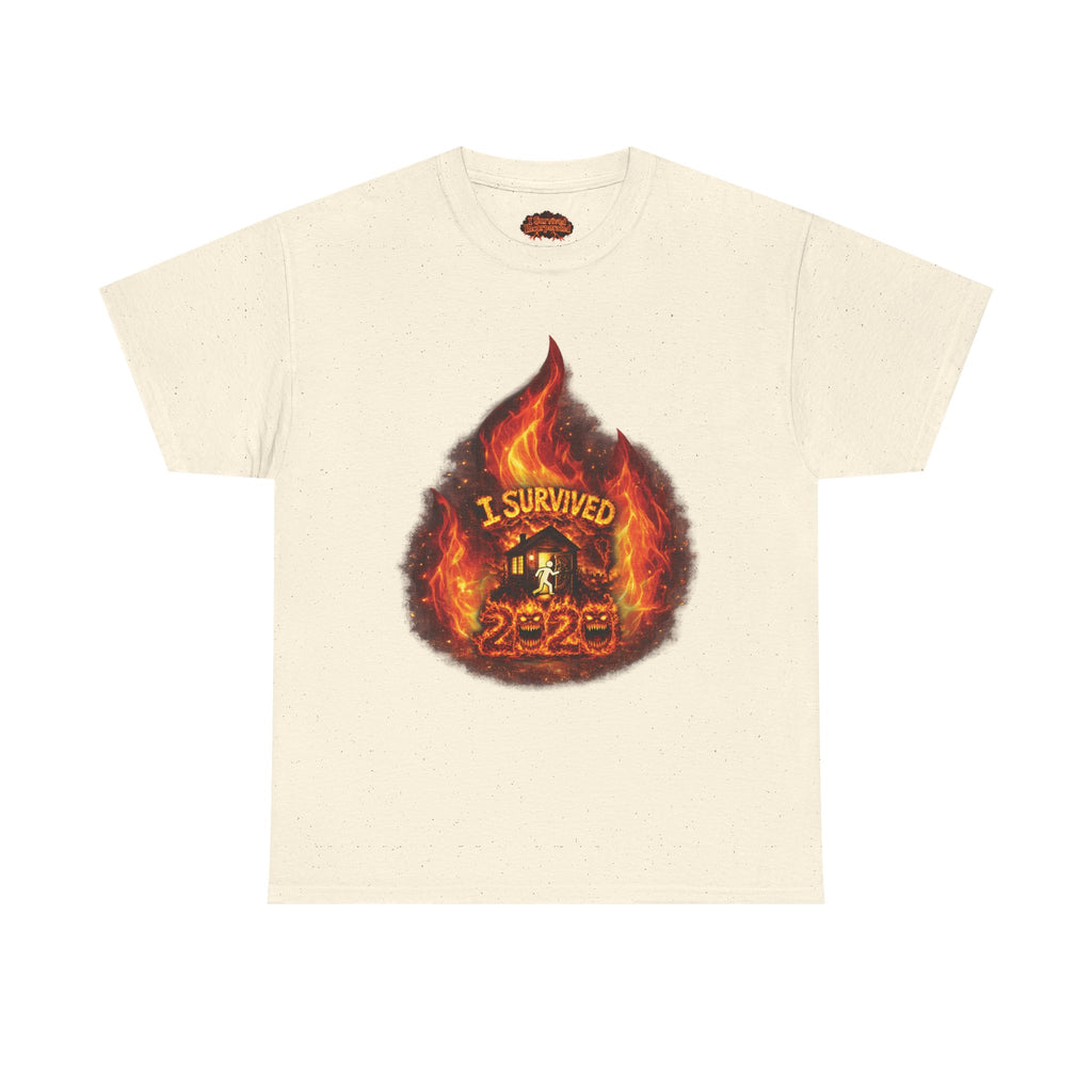 I Survived 2020 — Director's Cut S2:E1 "Berry Creek" | Wildfire Edition Memorial Unisex Heavy Cotton Tee