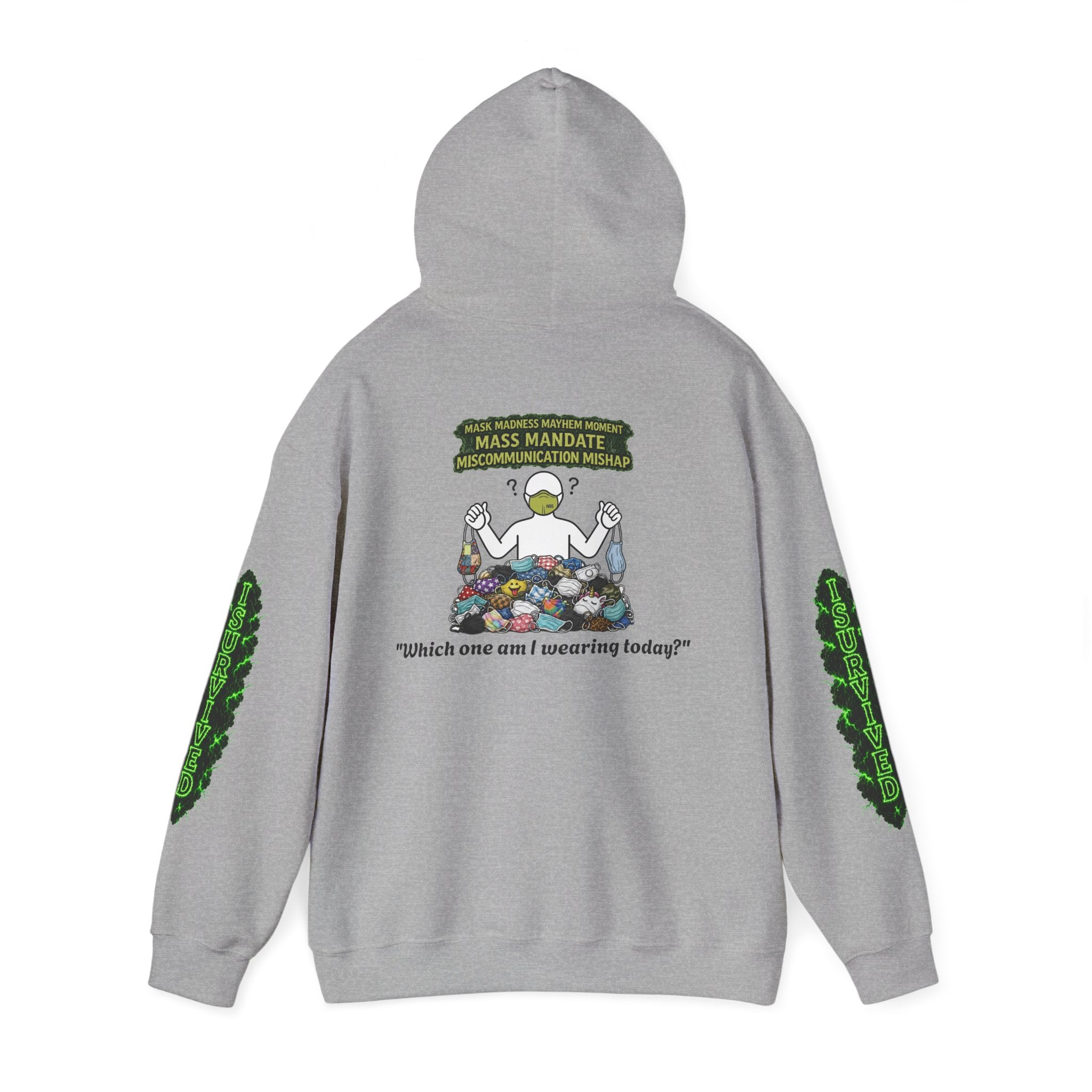 I Survived 2020 — Director's Cut S1:E4 "Mask Madness Mayhem Moment" | Pandemic Edition Hoodie Sweatshirt