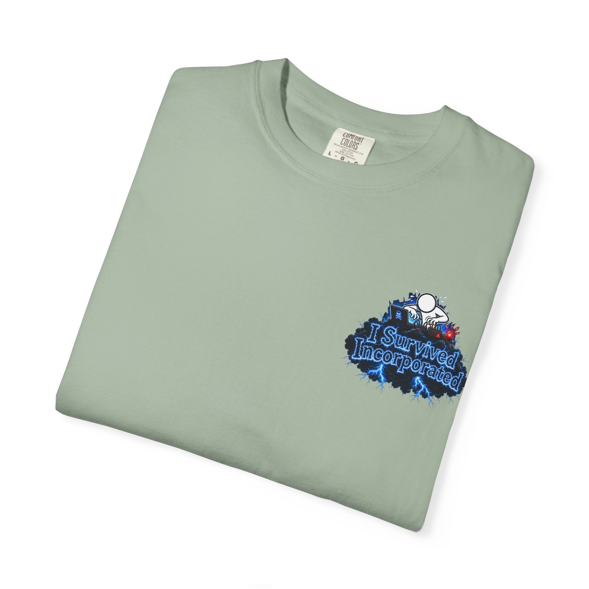 I Survived 2020 — "Please Stand By" Test Pattern Tee Lockdown Special Edition Summer Exclusive Unisex Garment-Dyed T-shirt