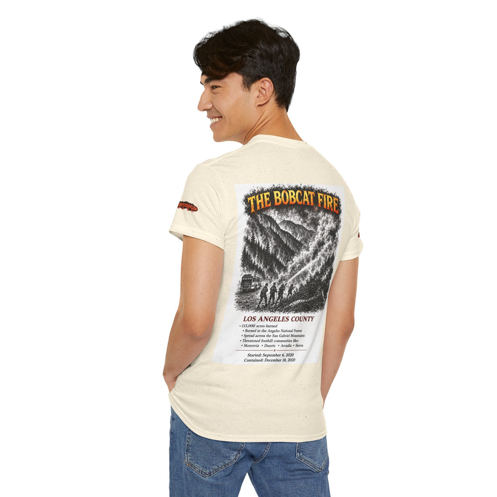 I Survived 2020 — S2:E2 "The Bobcat Fire" | Wildfire Edition Memorial Unisex Heavy Cotton Tee (SPECIAL EDITION)