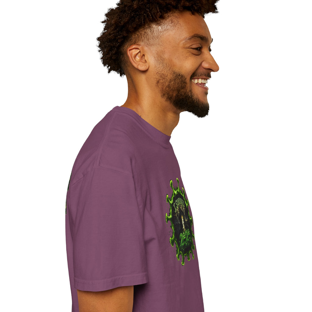 I Survived 2020 — PANDEMIC S1:E4: Director's Cut "Mask Madness" Unisex Garment-Dyed T-shirt