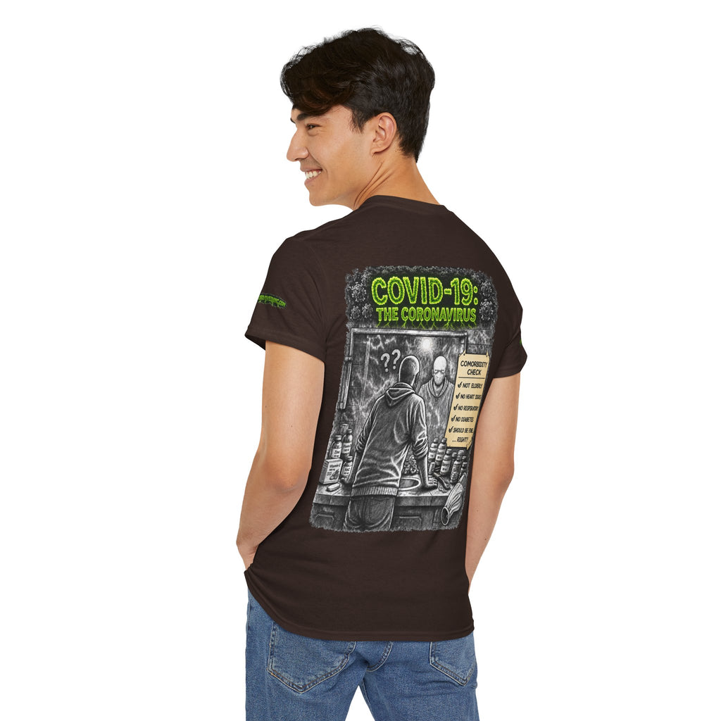 I Survived 2020 — S1:E1 "COVID-19: The Coronavirus" | Pandemic Edition Unisex Heavy Cotton Tee (SPECIAL EDITION)