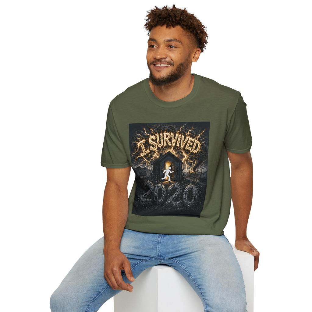 I Survived 2020 — Original PILOT Design Unisex Softstyle T-Shirt