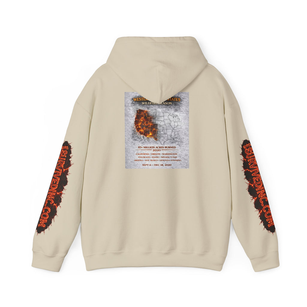 I Survived 2020 — S2:E4 "Western U.S. Wildfire Season" | Mid-Season Finale Pt. 1 | Wildfire Edition Memorial Hoodie Sweatshirt