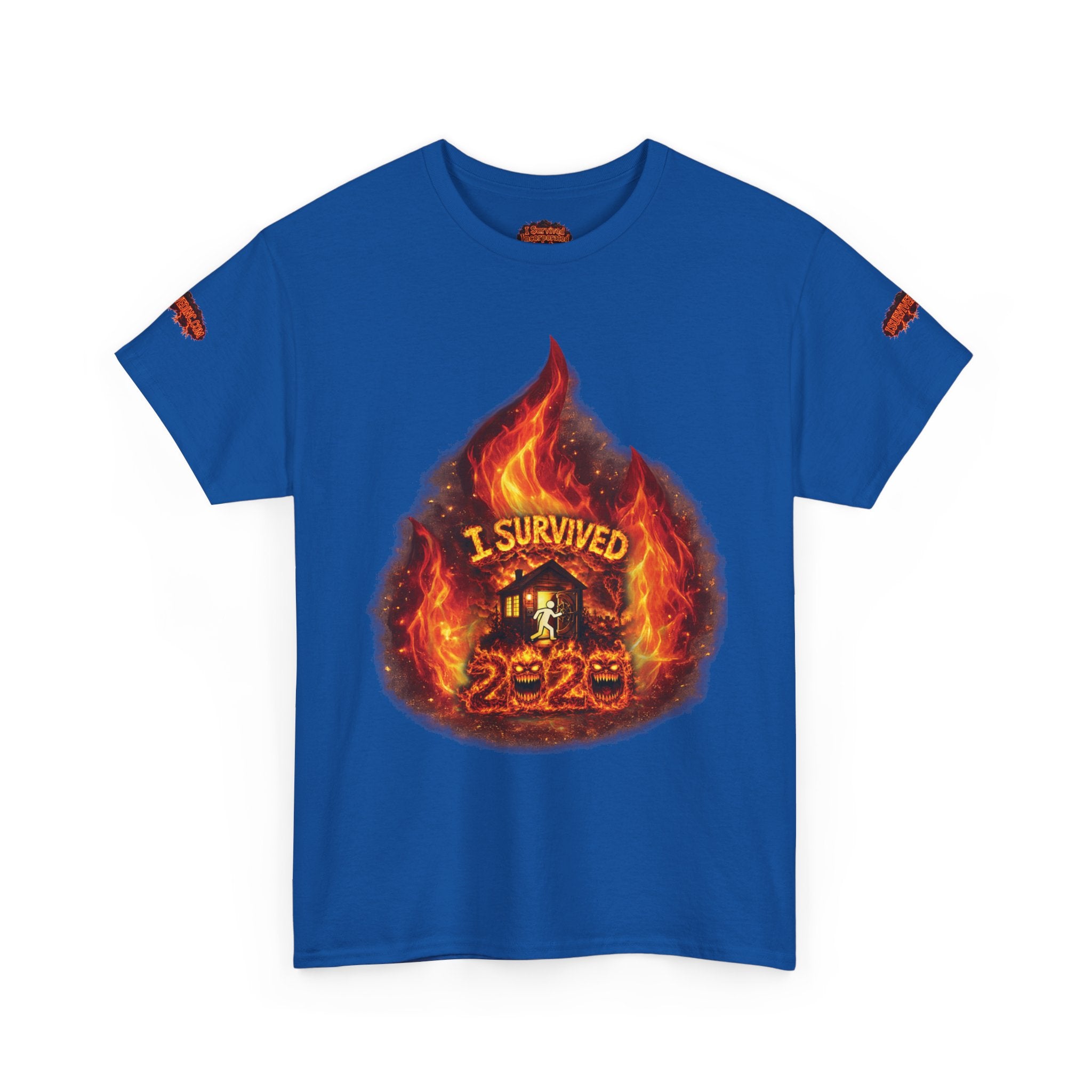 I Survived 2020 — Director's Cut S2:E2 "The Bobcat Fire" | Wildfire Edition Memorial Unisex Heavy Cotton Tee (SPECIAL EDITION)