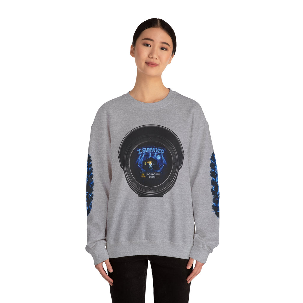 I Survived 2020 — Director's Cut S3:E4 "Working From Home" | Mid-Season Finale Pt. 1 | Lockdown Edition Documentary Unisex Heavy Blend™ Crewneck Sweatshirt