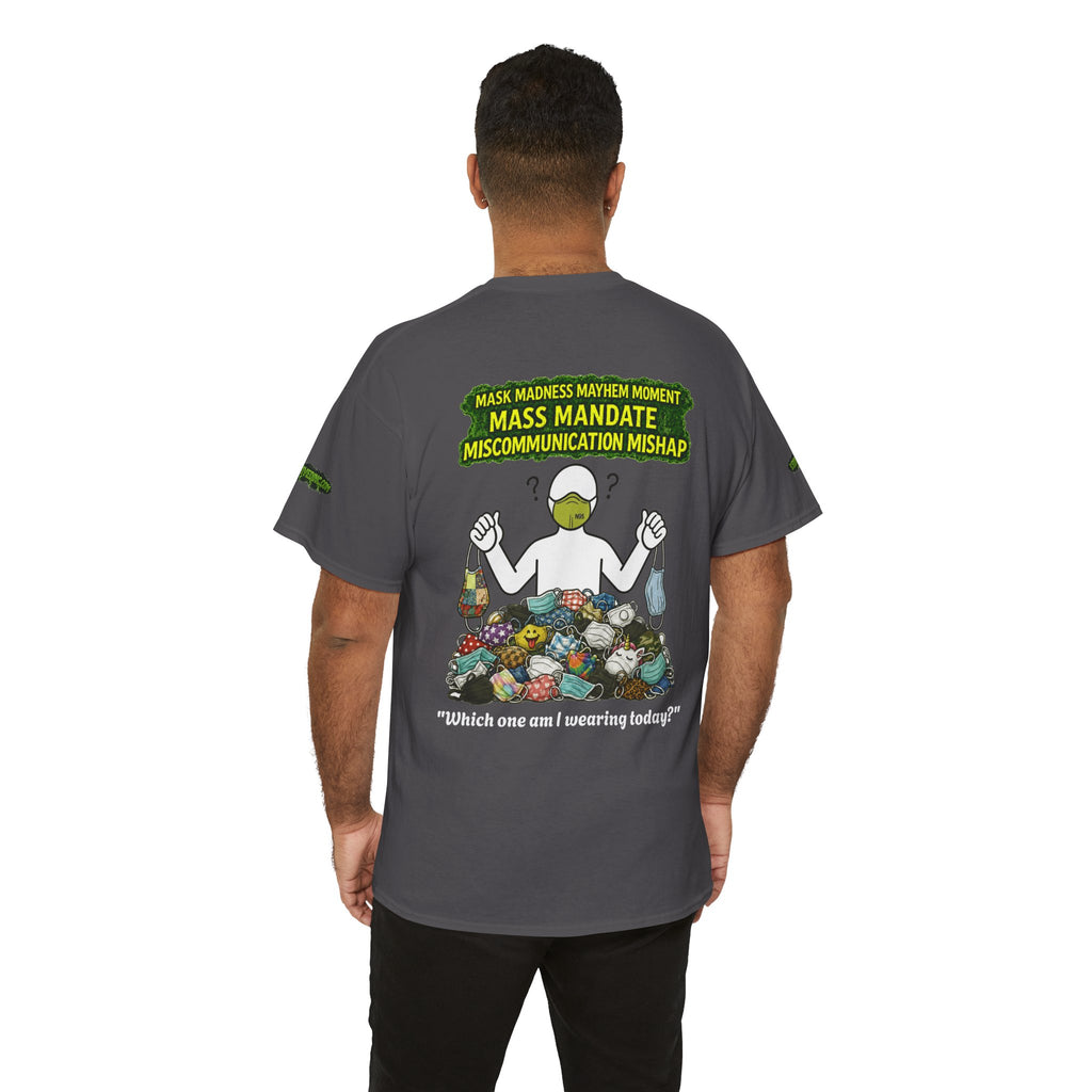 I Survived 2020 — PANDEMIC S1:E4: Director's Cut Special Edition "Mask Madness" Unisex Heavy Cotton Tee