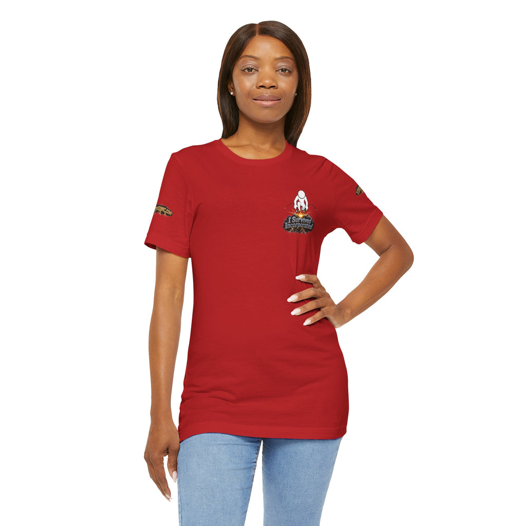 I Survived 2020 — "Please Stand By" Test Pattern Tee Special Edition Summer Premier Unisex Jersey Short Sleeve Tee
