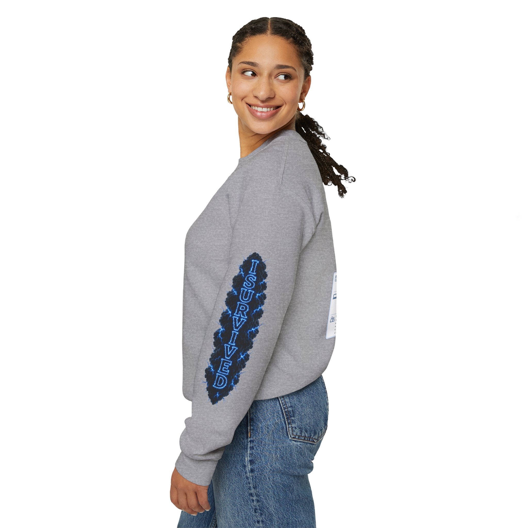 I Survived 2020 — LOCKDOWN S3:E3: Director's Cut Special Edition "Remote Schooling" Unisex Heavy Blend™ Crewneck Sweatshirt