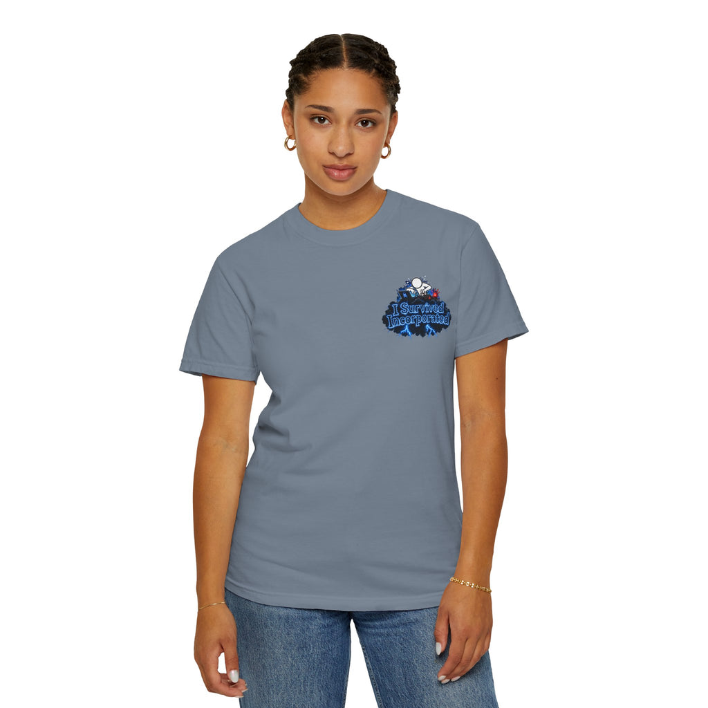 I Survived 2020 — "Please Stand By" Test Pattern Tee Lockdown Special Edition Summer Exclusive Unisex Garment-Dyed T-shirt