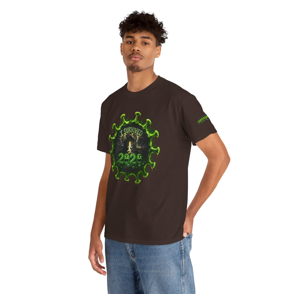 I Survived 2020 — Director's Cut S1:E2 "The Coming of COVID" | Pandemic Edition Unisex Heavy Cotton Tee (SPECIAL EDITION)