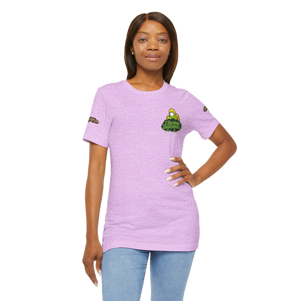 I Survived 2020 — "Please Stand By" Test Pattern Toxic Signal Tee Special Edition Summer Premiere Unisex Jersey Short Sleeve Tee