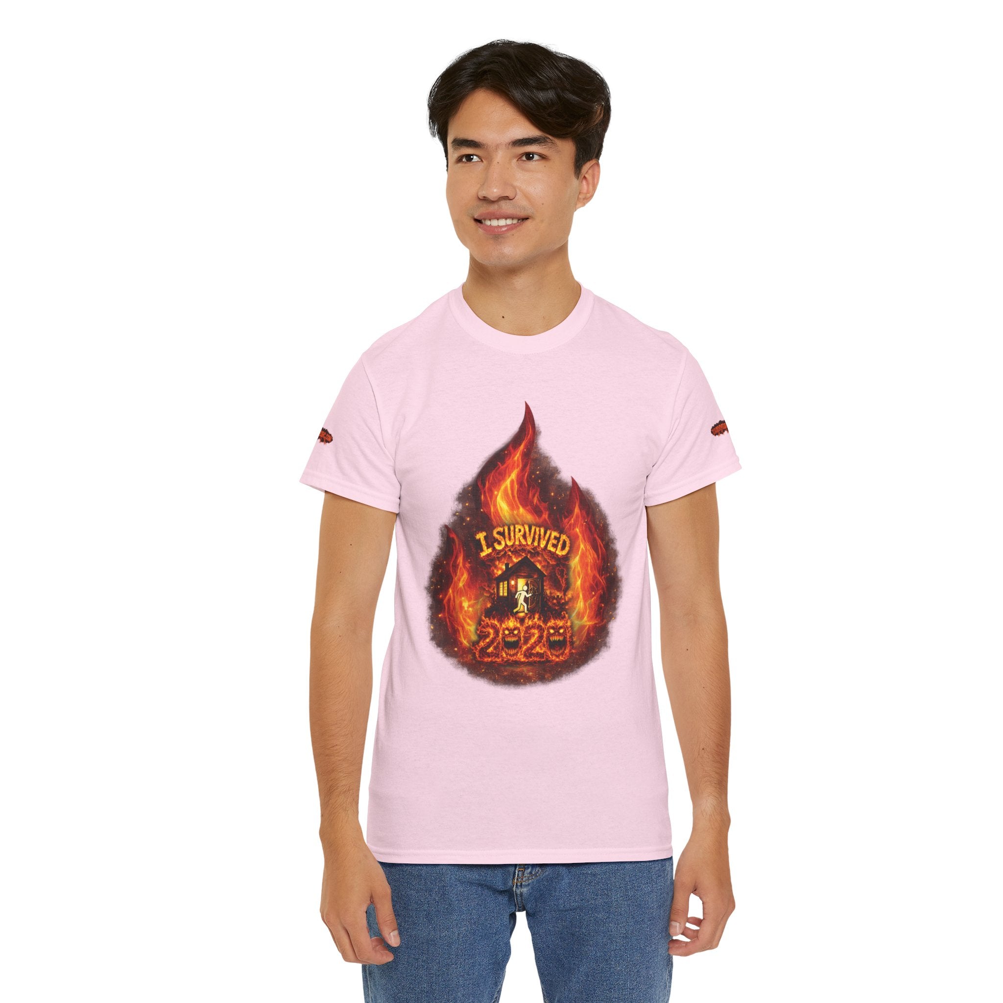 I Survived 2020 — Director's Cut S2:E3 "The California Wildfires" | Wildfire Edition Memorial Unisex Heavy Cotton Tee (SPECIAL EDITION)