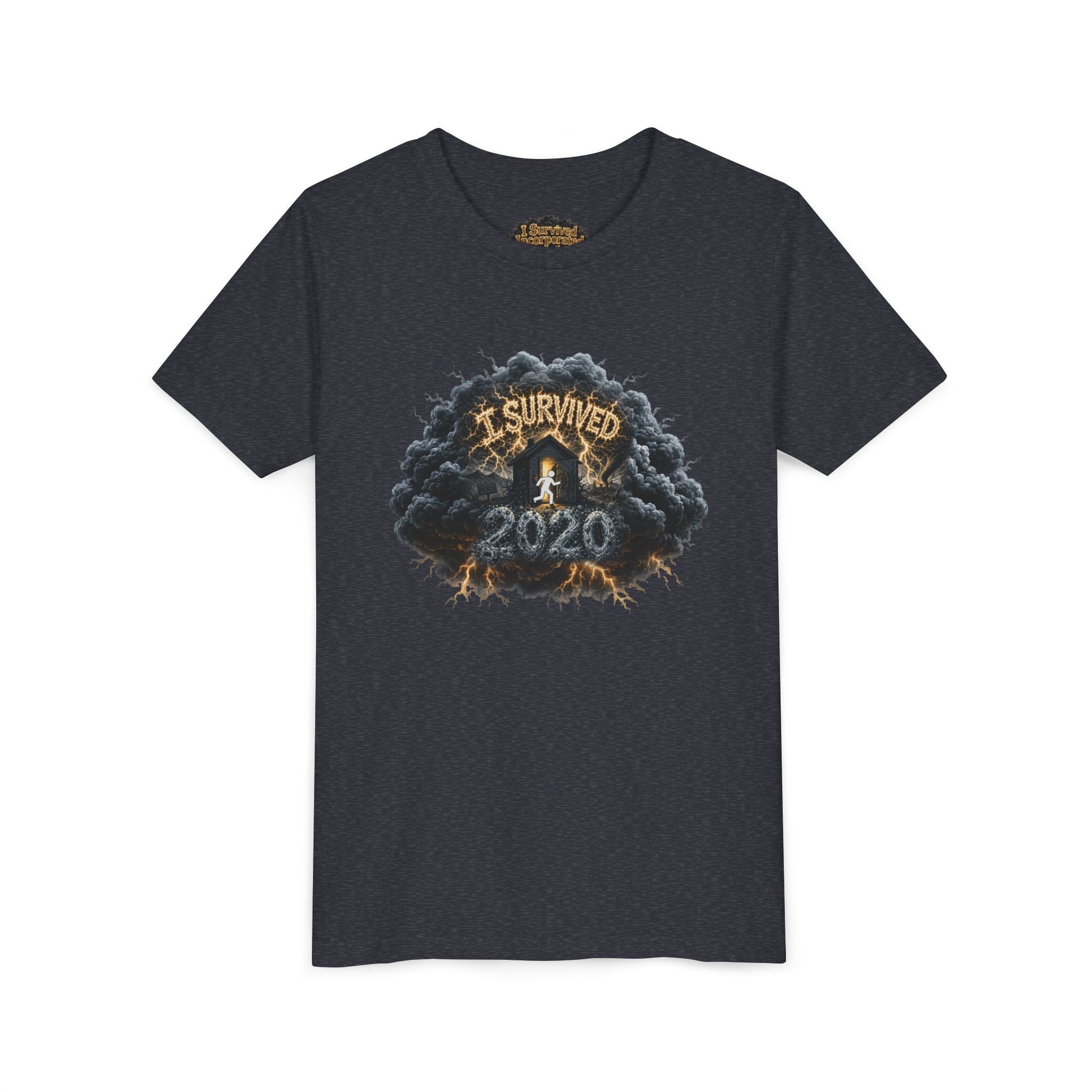 I Survived 2020 — Director's Cut Original Design Teaser Tee | Season 1 Premiere Drop Youth Short Sleeve Tee