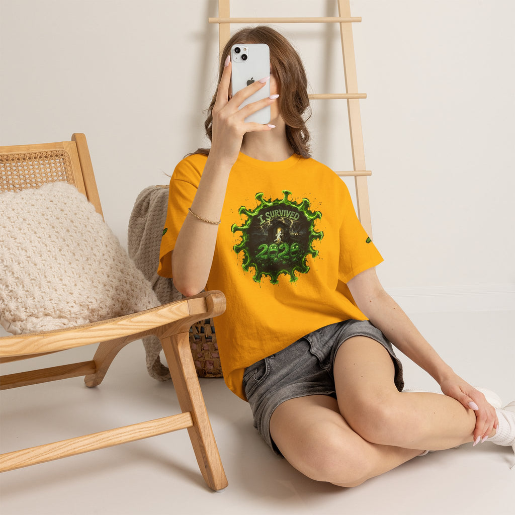 I Survived 2020 — Director's Cut S1:E2 "The Coming of COVID" | Pandemic Edition Unisex Heavy Cotton Tee (SPECIAL EDITION)