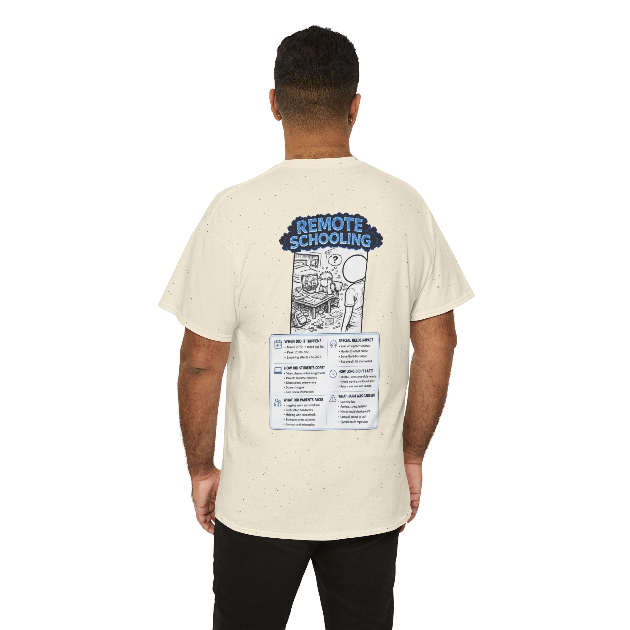 I Survived 2020 — LOCKDOWN S3:E3: "Remote Schooling" Documentary Tee