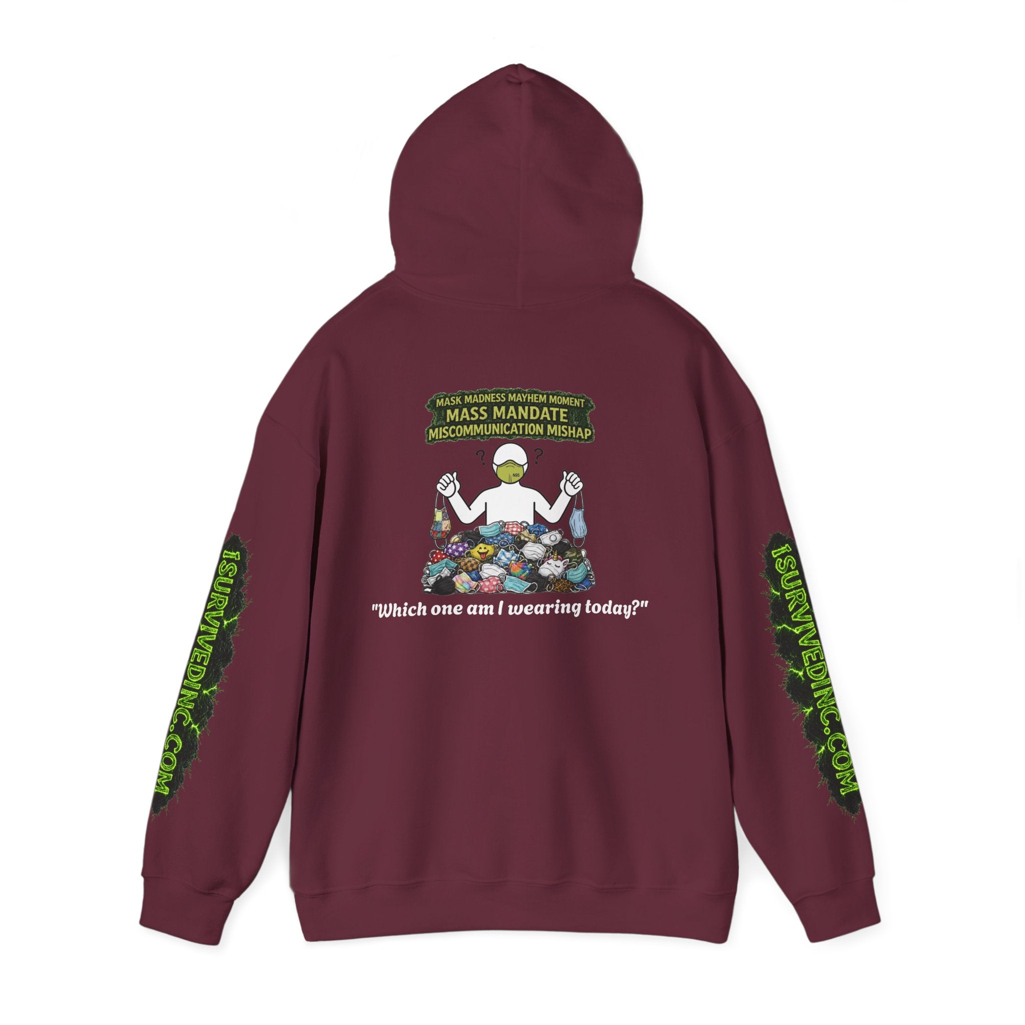 I Survived 2020 — S1:E4 "Mask Madness Mayhem Moment" | Pandemic Edition Hoodie Sweatshirt
