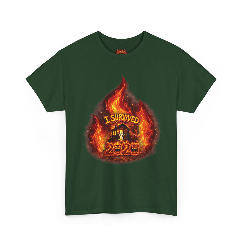 I Survived 2020 — Director's Cut S2:E1 "Berry Creek" | Wildfire Edition Memorial Unisex Heavy Cotton Tee