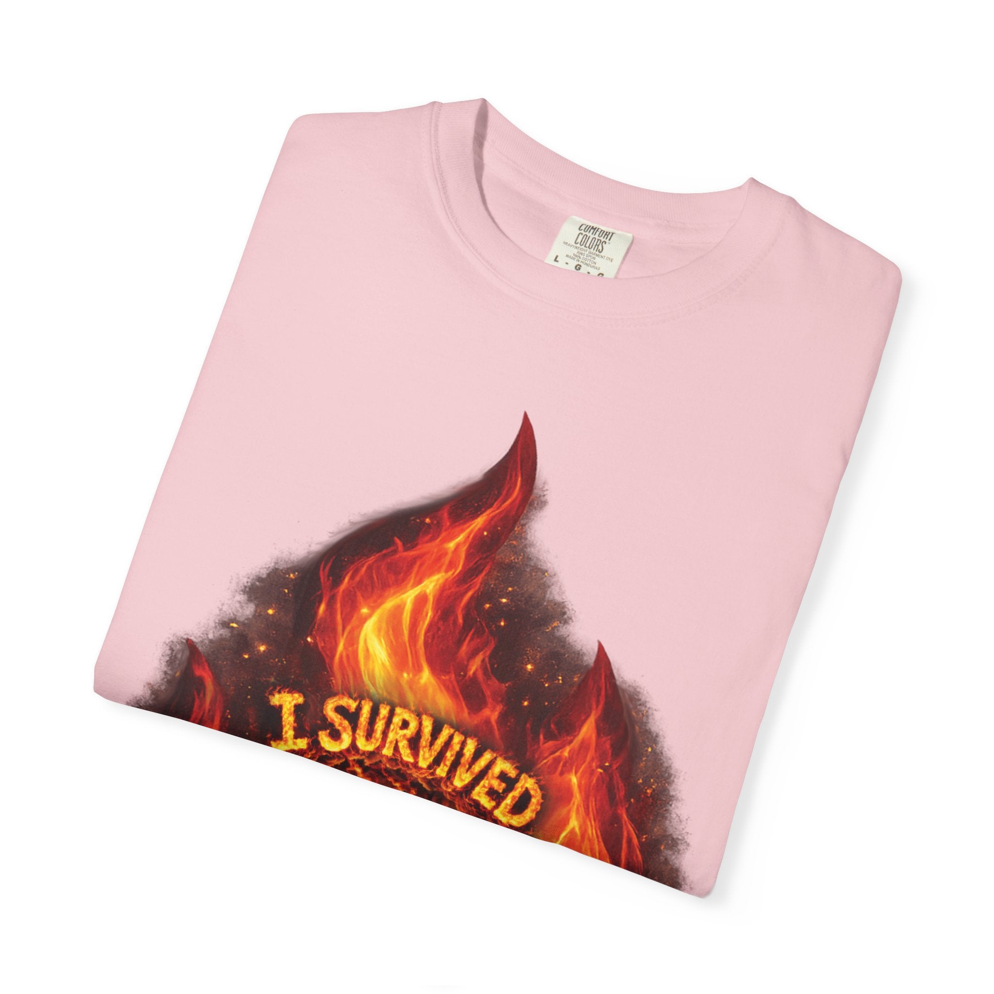 I Survived 2020 — Director's Cut S2:E4 "Western U.S. Wildfire Season" | Mid-Season Finale Pt. 1 | Wildfire Edition Memorial Unisex Garment-Dyed T-shirt