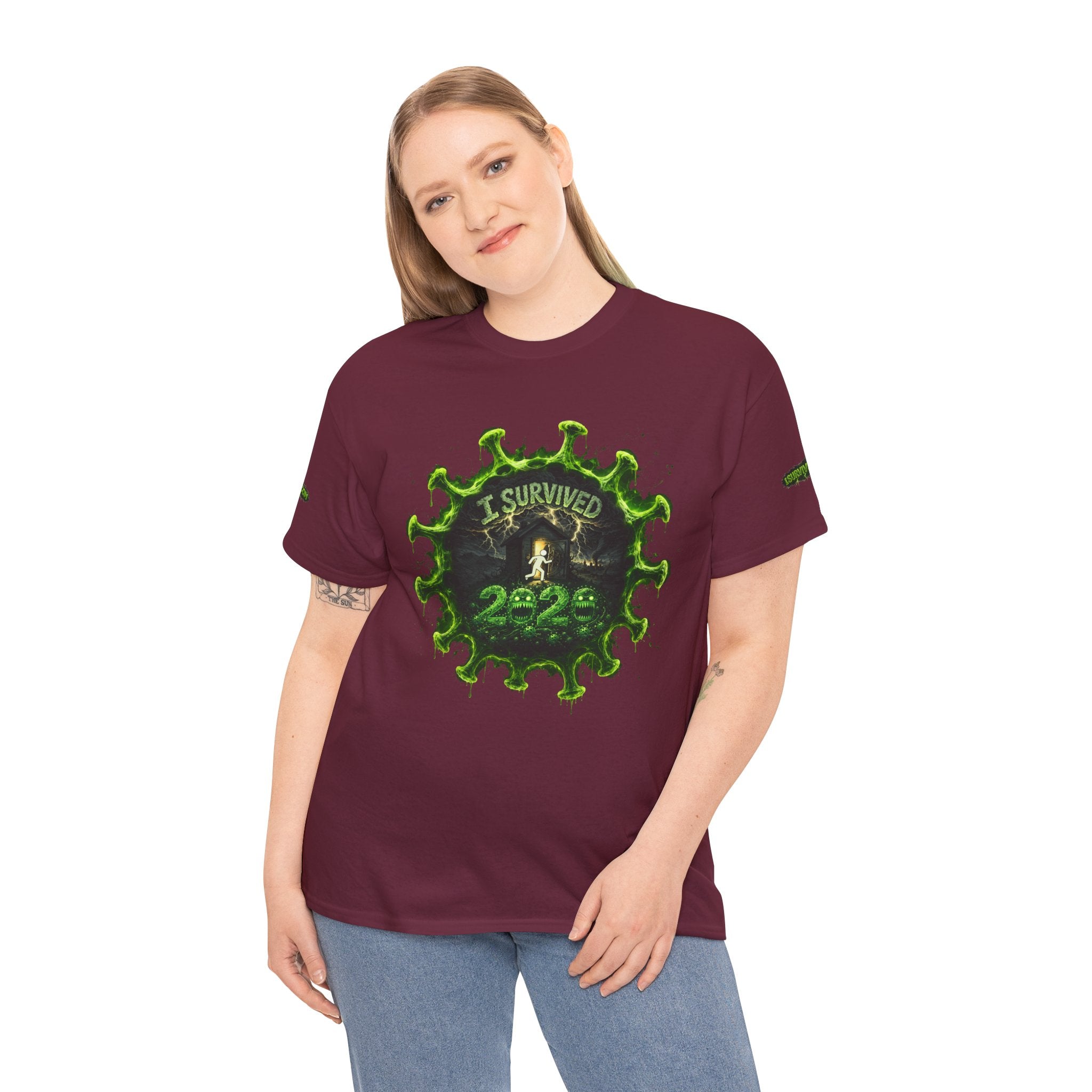 I Survived 2020 — Director's Cut S1:E2 "The Coming of COVID" | Pandemic Edition Unisex Heavy Cotton Tee (SPECIAL EDITION)