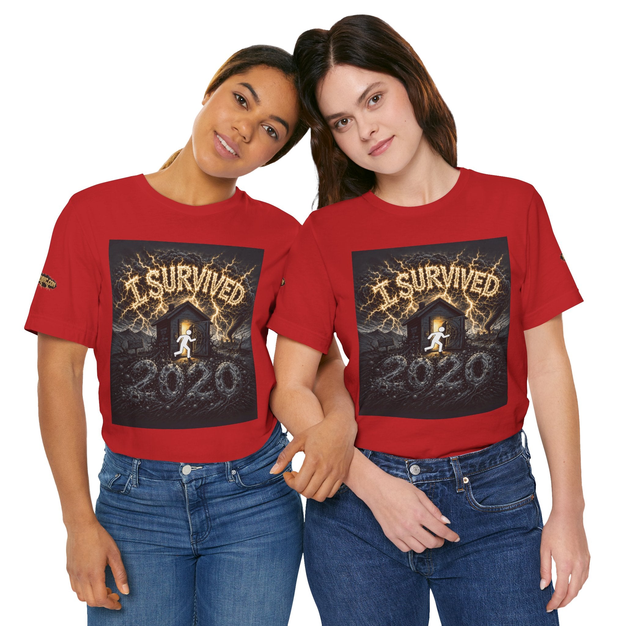I Survived 2020 — Original Design Teaser Tee | Season 1 Premiere Drop Unisex Jersey Short Sleeve Tee