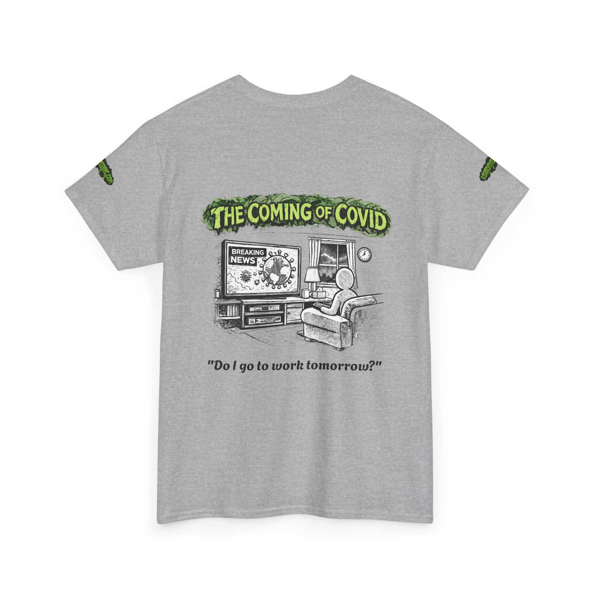 I Survived 2020 — S1:E2 "The Coming of COVID" | Pandemic Edition Unisex Heavy Cotton Tee (SPECIAL EDITION)