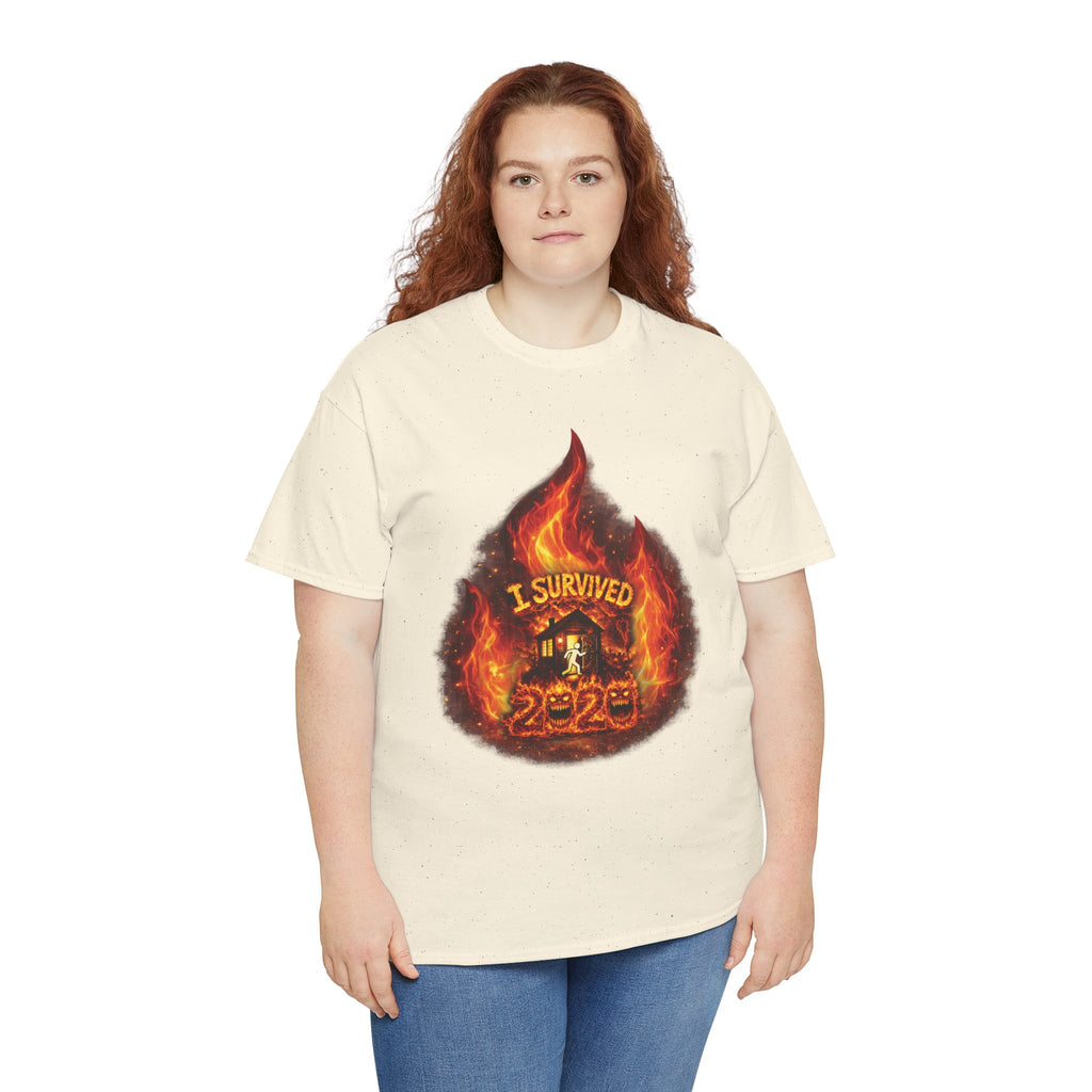 I Survived 2020 — Director's Cut S2:E2 "The Bobcat Fire" | Wildfire Edition Memorial Unisex Heavy Cotton Tee