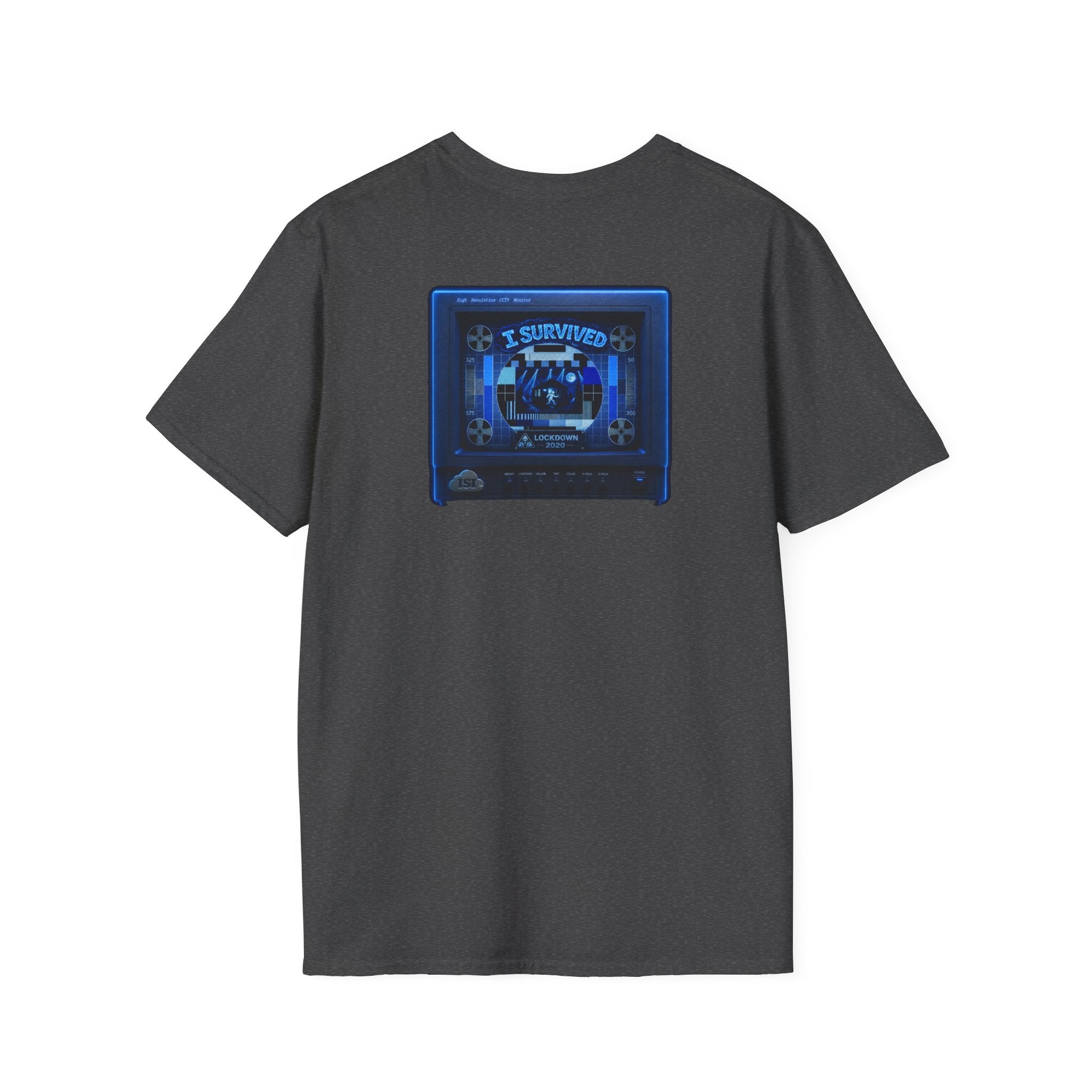 I Survived 2020 — "Please Stand By" Test Pattern Tee Lockdown Edition Summer Exclusive Unisex Softstyle T-Shirt