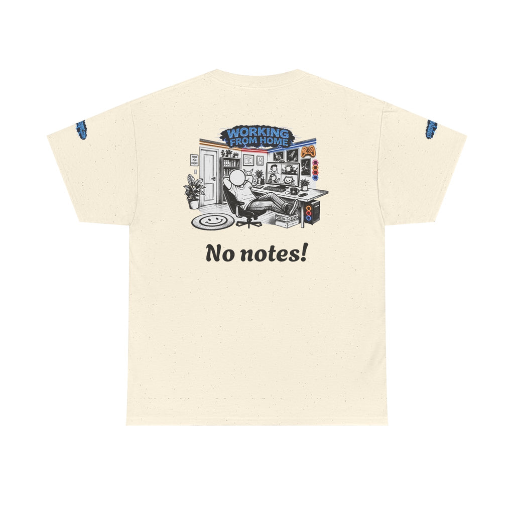 I Survived 2020 — LOCKDOWN S3:E3: Director's Cut Special Edition "Working From Home" Unisex Heavy Cotton Tee