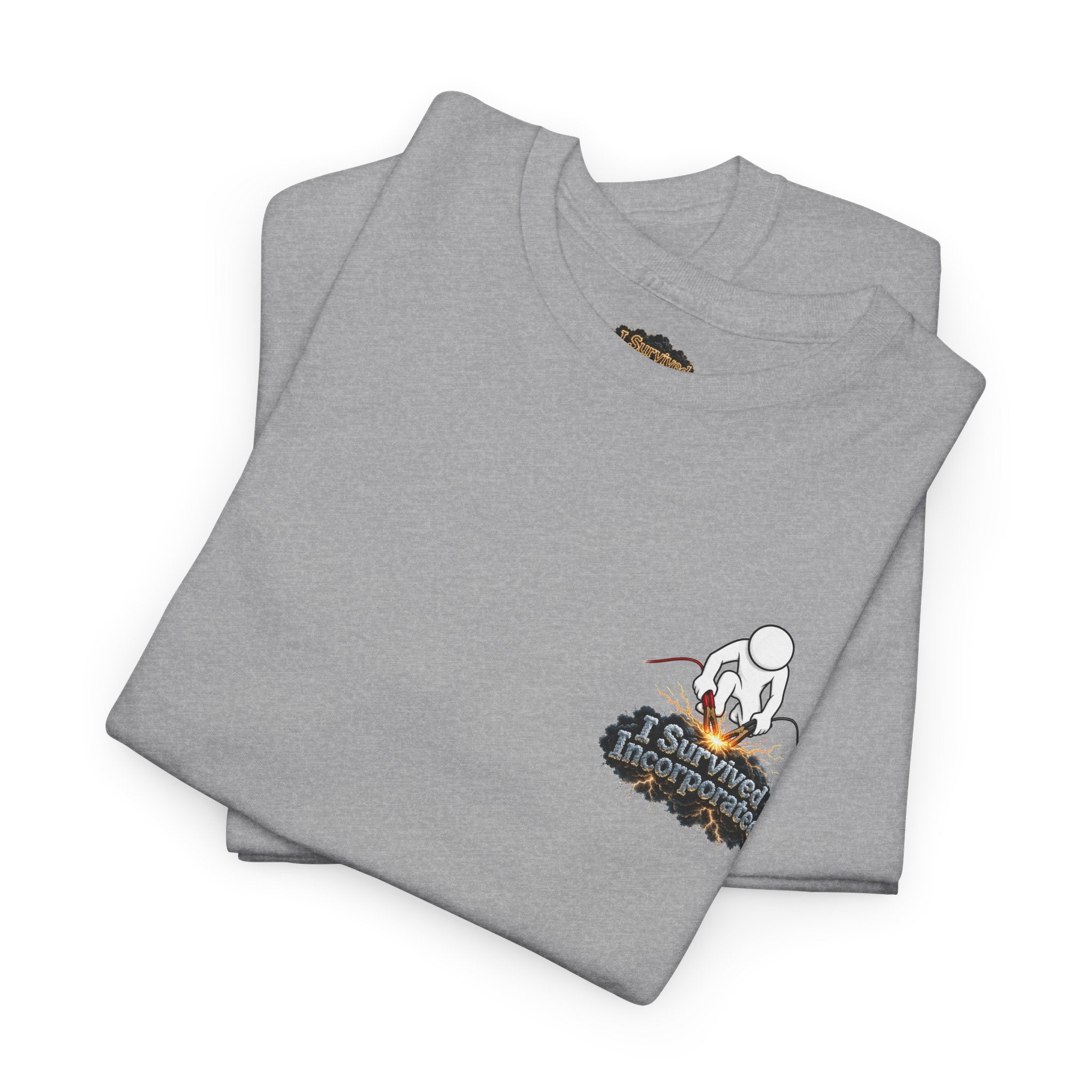 I Survived 2020 — "Please Stand By" Test Pattern Tee Special Edition Summer Premier Unisex Heavy Cotton Tee