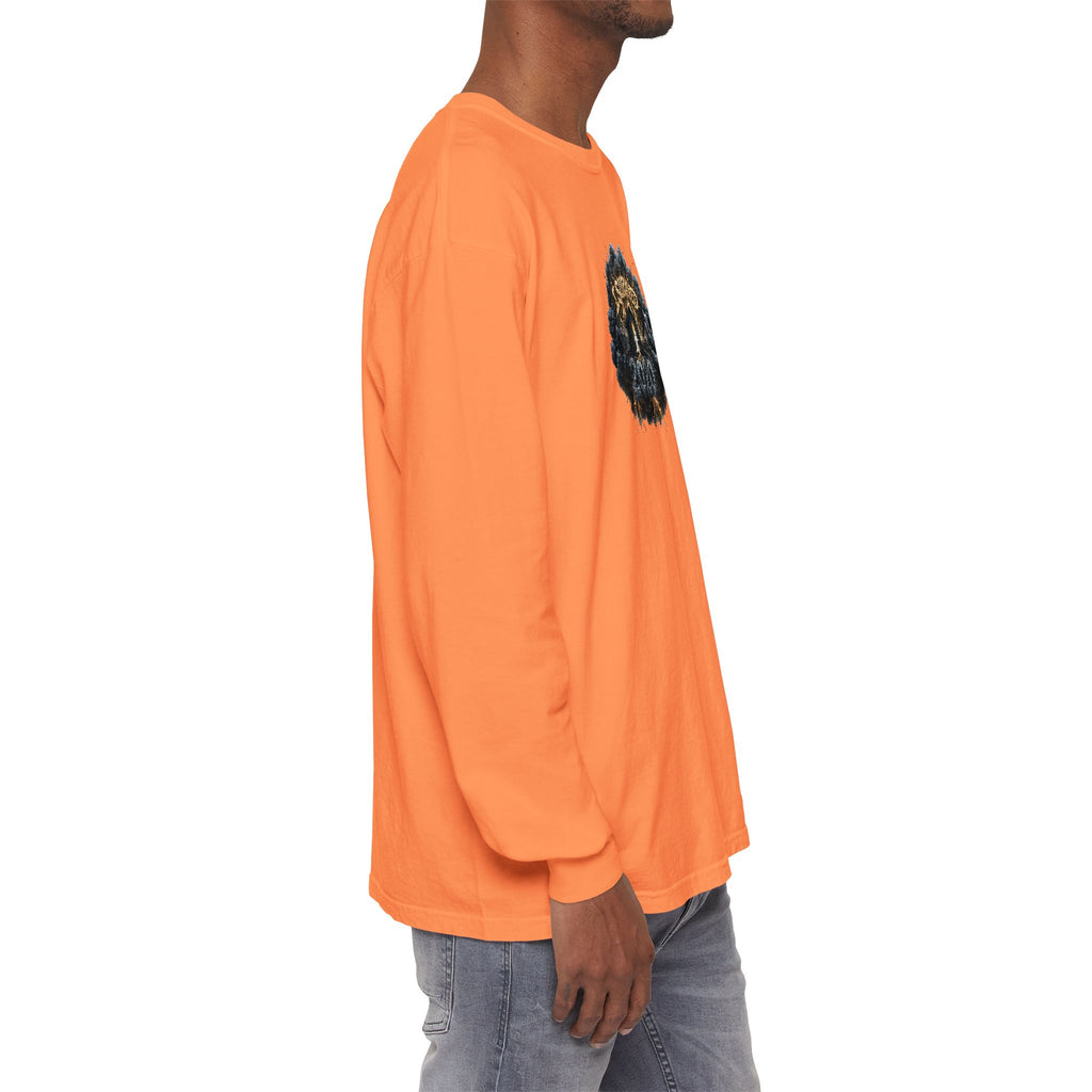 I Survived 2020 — Original PILOT Design: Director's Cut Unisex Garment-Dyed Long Sleeve T-Shirt