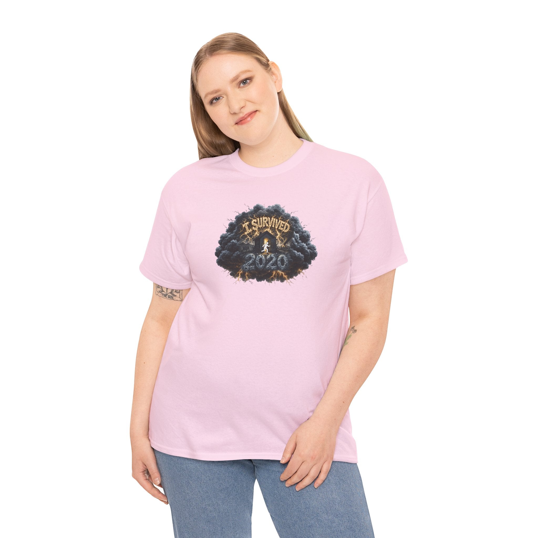 I Survived 2020 — Original PILOT Design: Director's Cut Unisex Heavy Cotton Tee