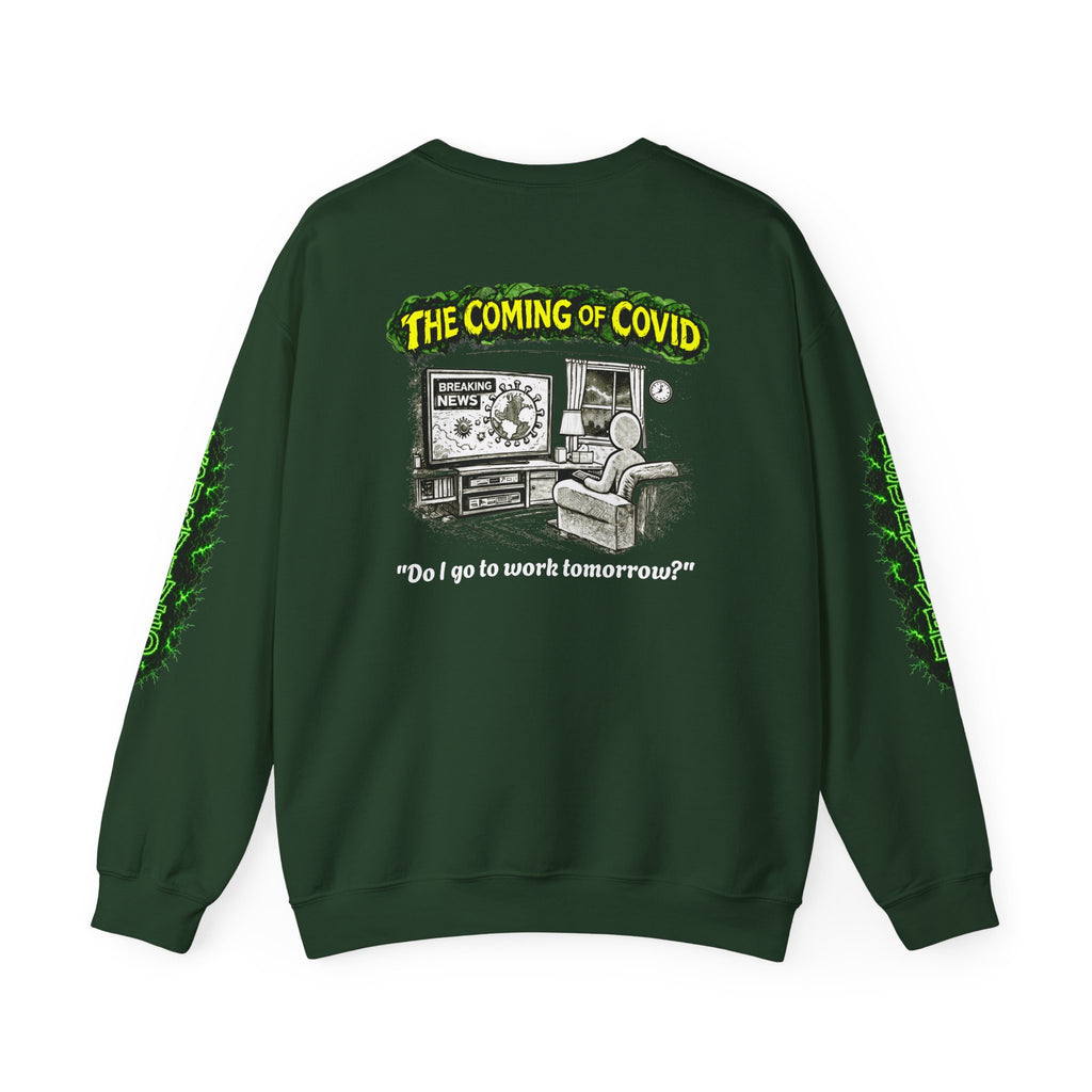 I Survived 2020 — PANDEMIC S1:E2: Director's Cut "The Coming of COVID" Unisex Heavy Blend™ Crewneck Sweatshirt