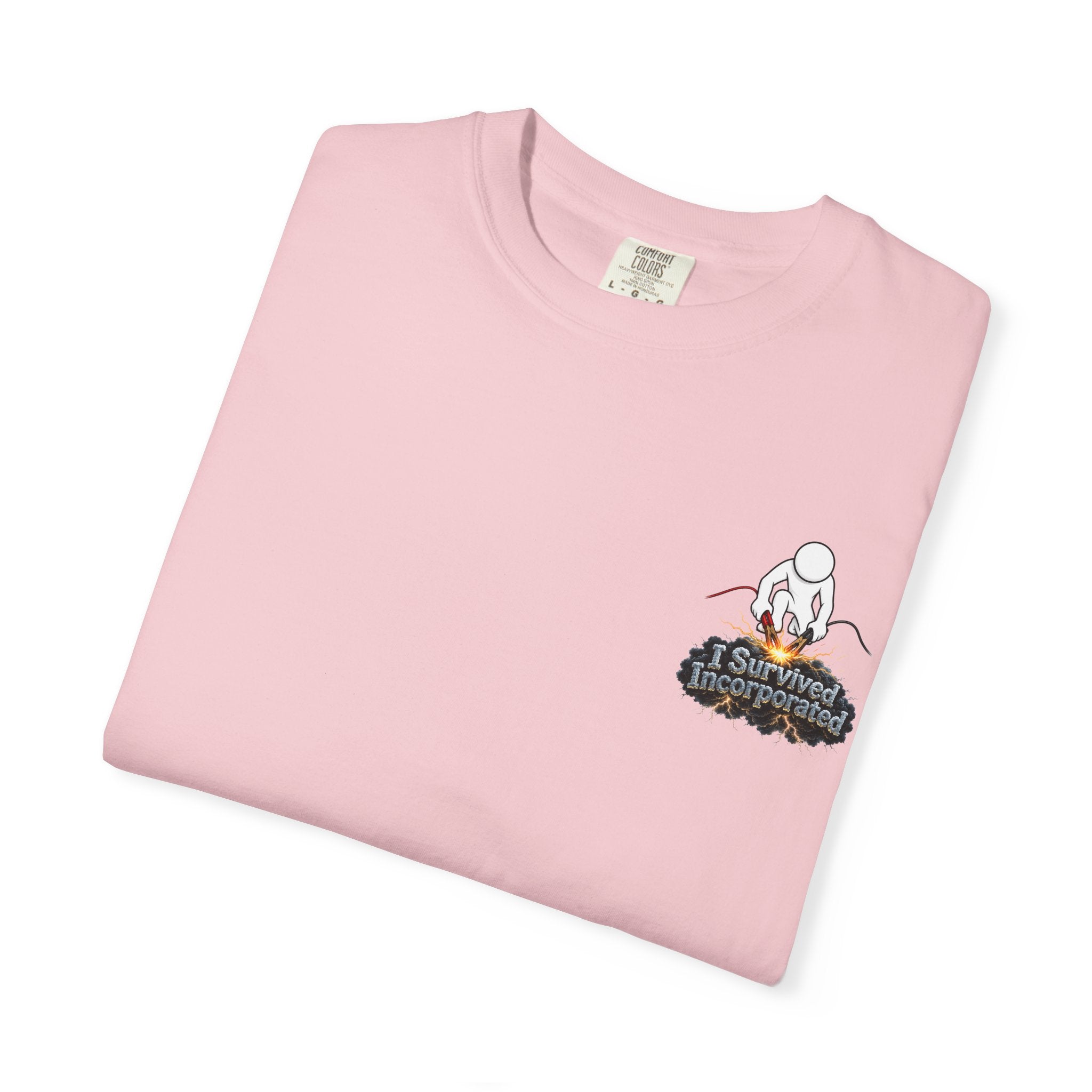 I Survived 2020 — "Please Stand By" Test Pattern Tee Summer Premier Unisex Garment-Dyed T-shirt
