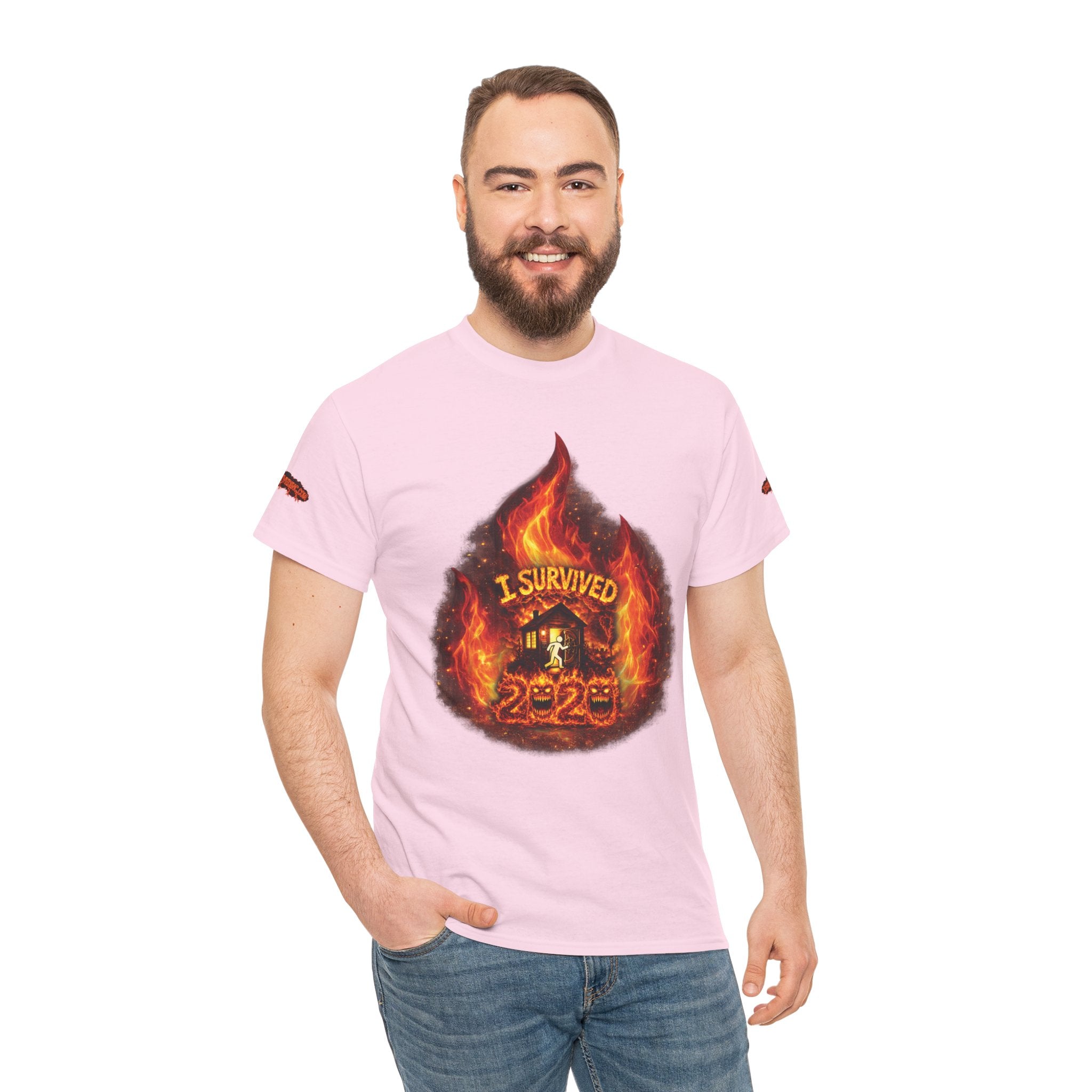 I Survived 2020 — Director's Cut S2:E3 "The California Wildfires" | Wildfire Edition Memorial Unisex Heavy Cotton Tee (SPECIAL EDITION)