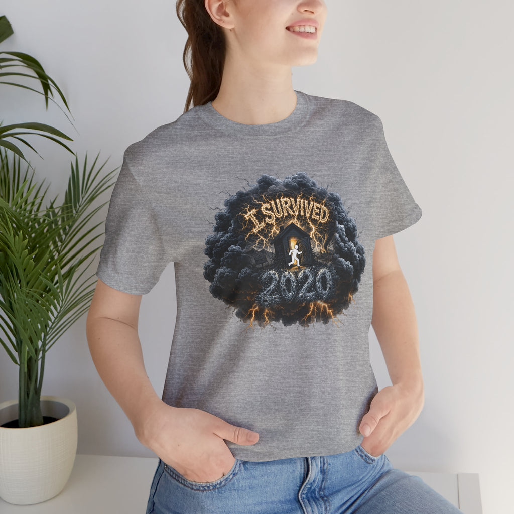 I Survived 2020 — Director's Cut Original Design Teaser Tee | Season 1 Premiere Drop Unisex Jersey Short Sleeve Tee