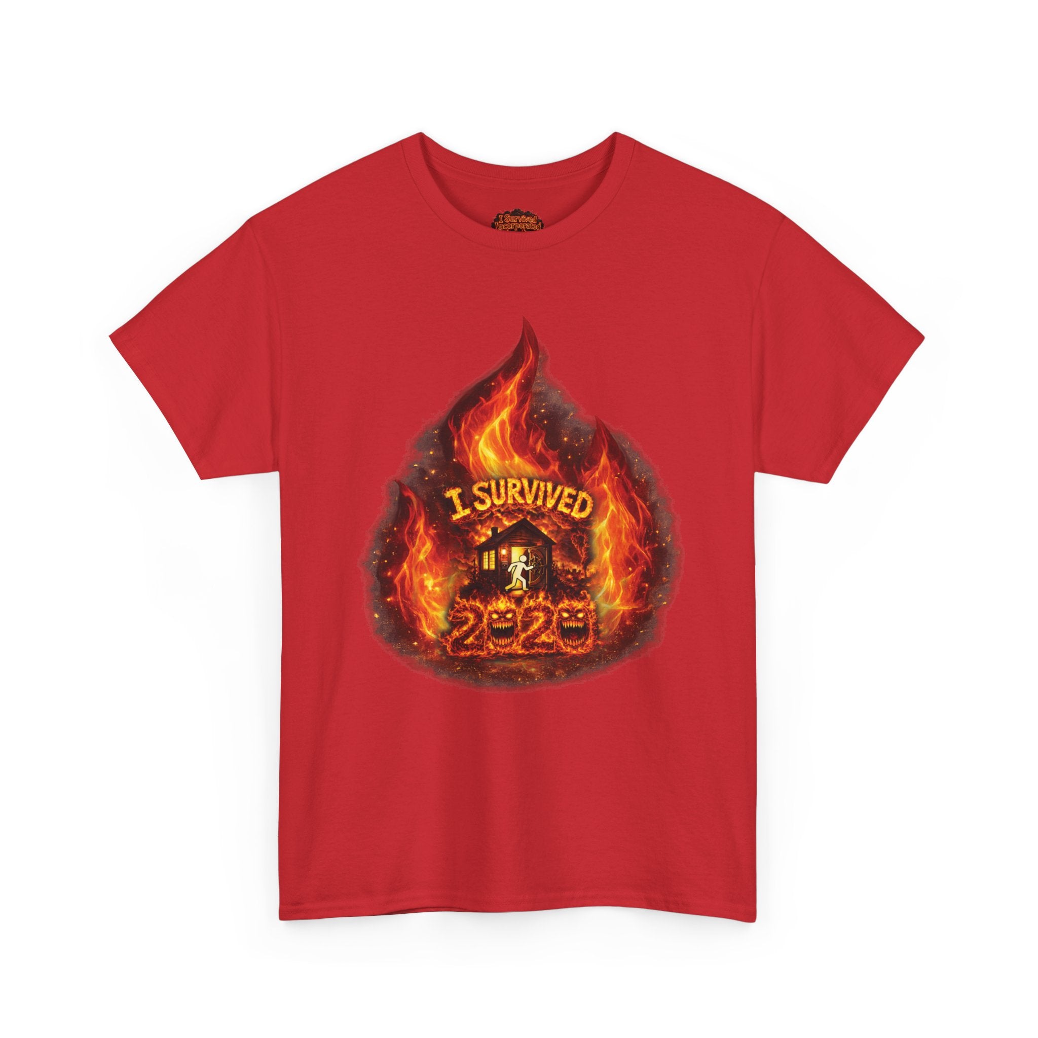 I Survived 2020 — Director's Cut S2:E2 "The Bobcat Fire" | Wildfire Edition Memorial Unisex Heavy Cotton Tee