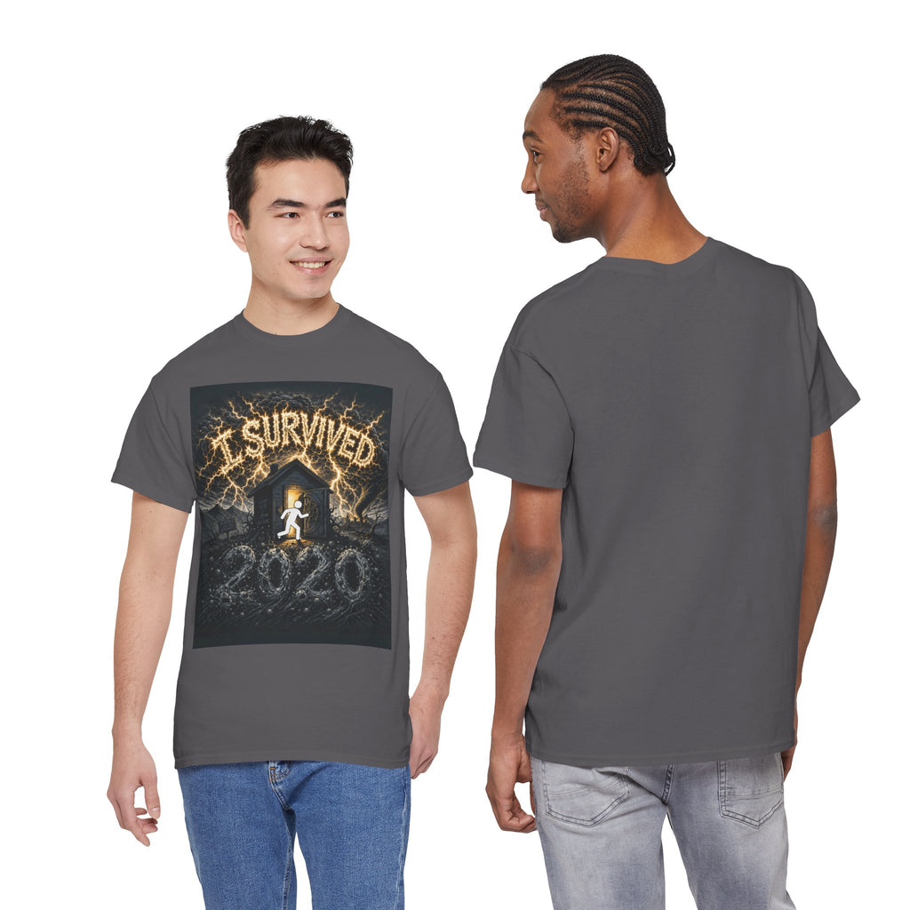 I Survived 2020 — Original PILOT Design Unisex Heavy Cotton Tee