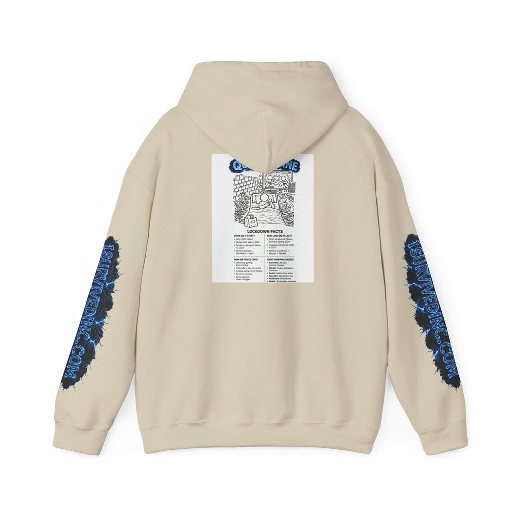 I Survived 2020 — S3:E1 "Quarantine" | Lockdown Edition Documentary Hoodie Sweatshirt