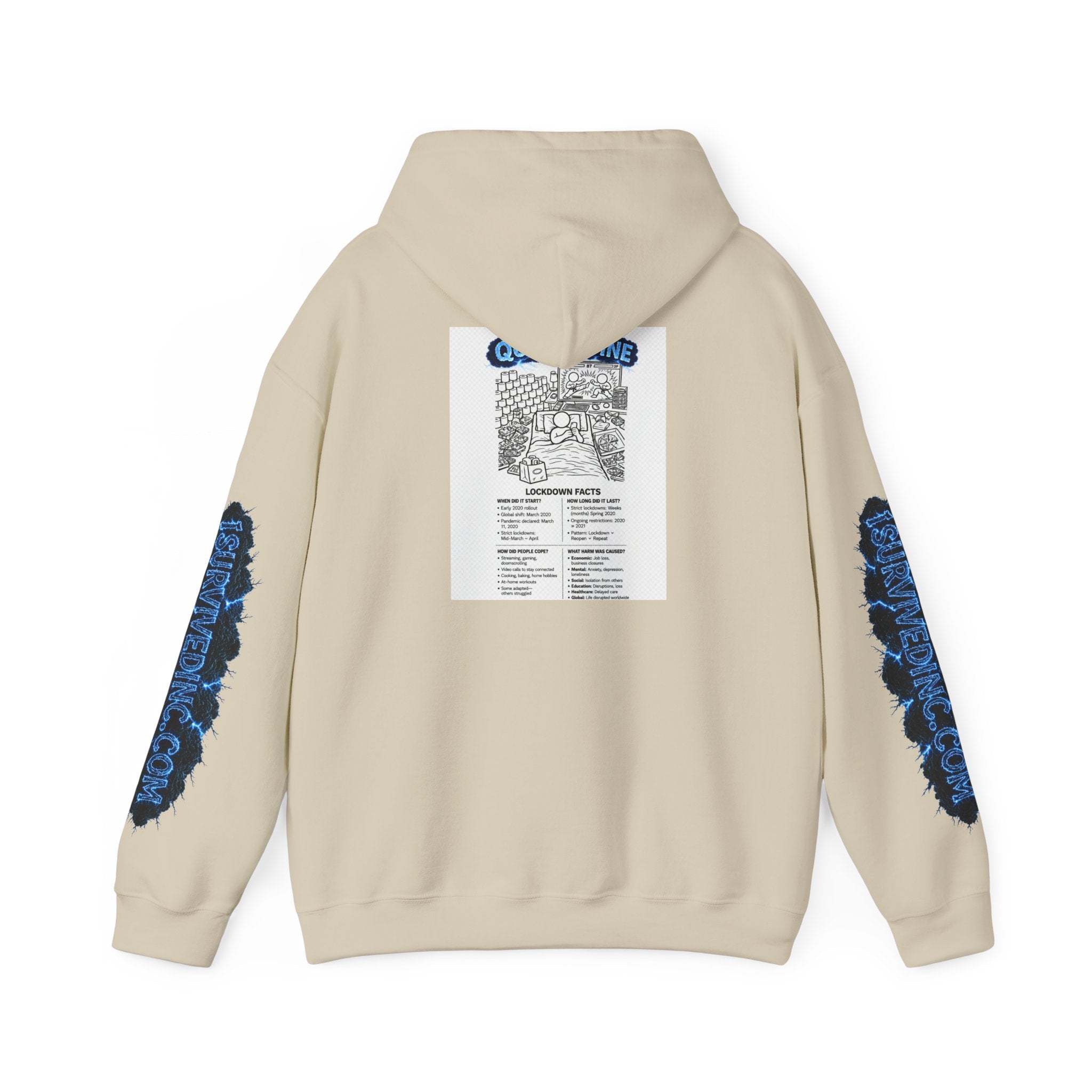 I Survived 2020 — S3:E1 "Quarantine" | Lockdown Edition Documentary Hoodie Sweatshirt