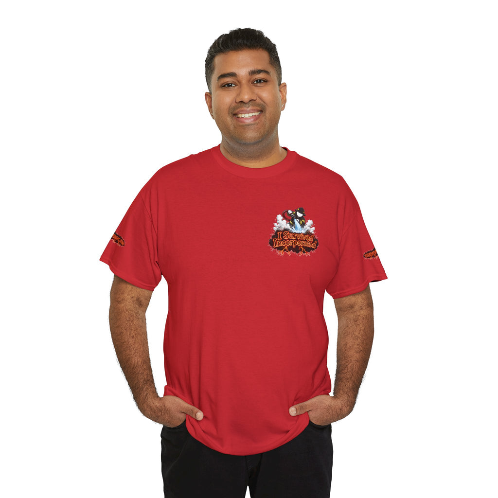 I Survived 2020 — "Please Stand By" Test Pattern Tee Wildfire Signal Special Edition Summer Premiere Unisex Heavy Cotton Tee