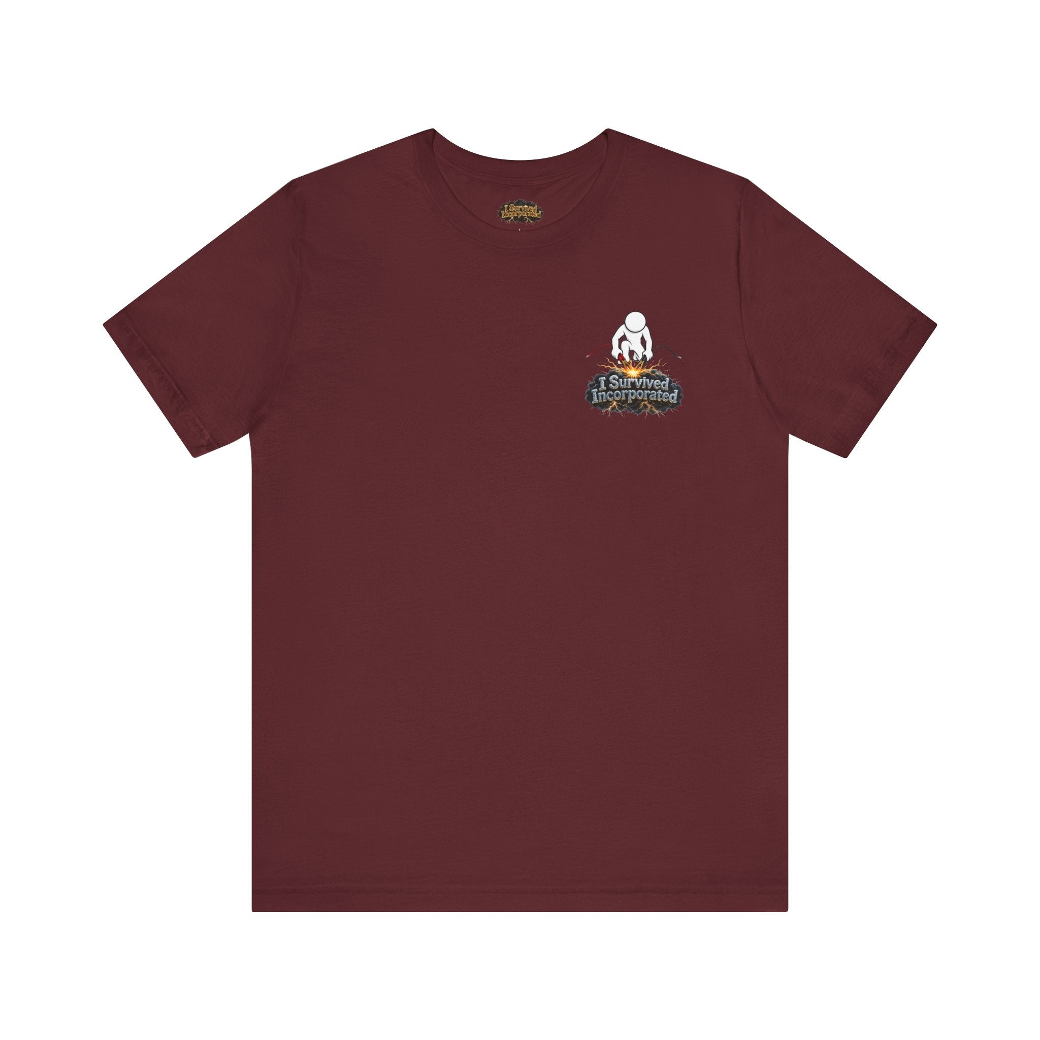 I Survived 2020 — "Please Stand By" Test Pattern Tee Summer Premier Unisex Jersey Short Sleeve Tee