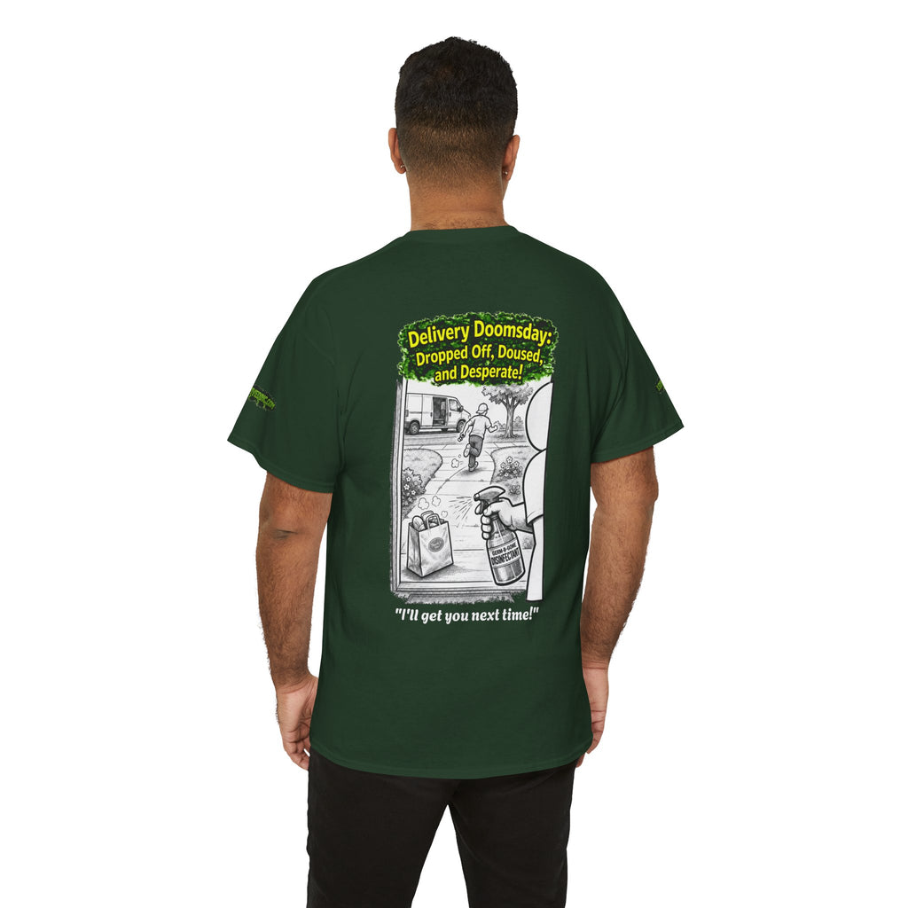I Survived 2020 — PANDEMIC S1:E5: Director's Cut Special Edition "Delivery Doomsday" Unisex Heavy Cotton Tee
