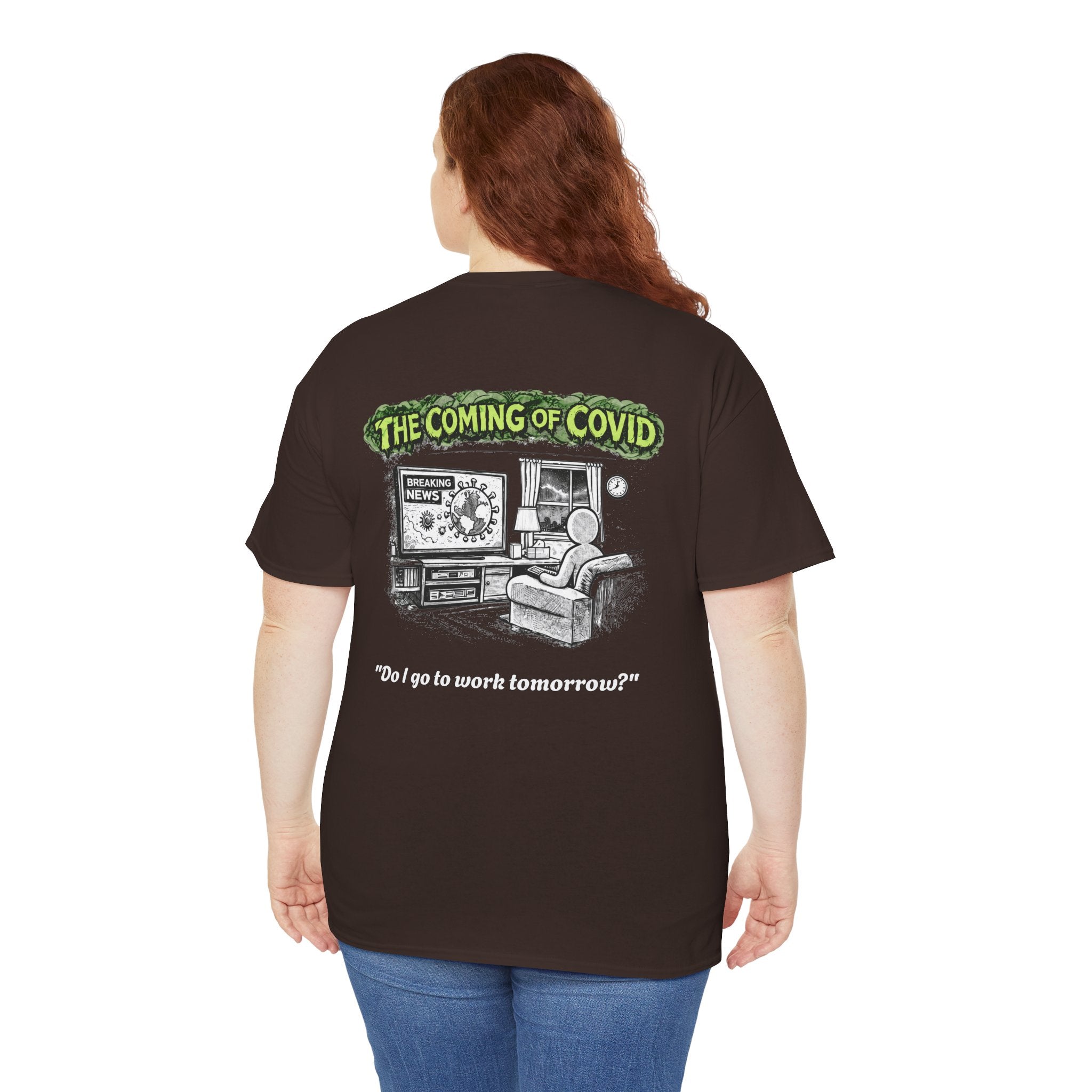 I Survived 2020 — Director's Cut S1:E2 "The Coming of COVID" | Pandemic Edition Unisex Heavy Cotton Tee